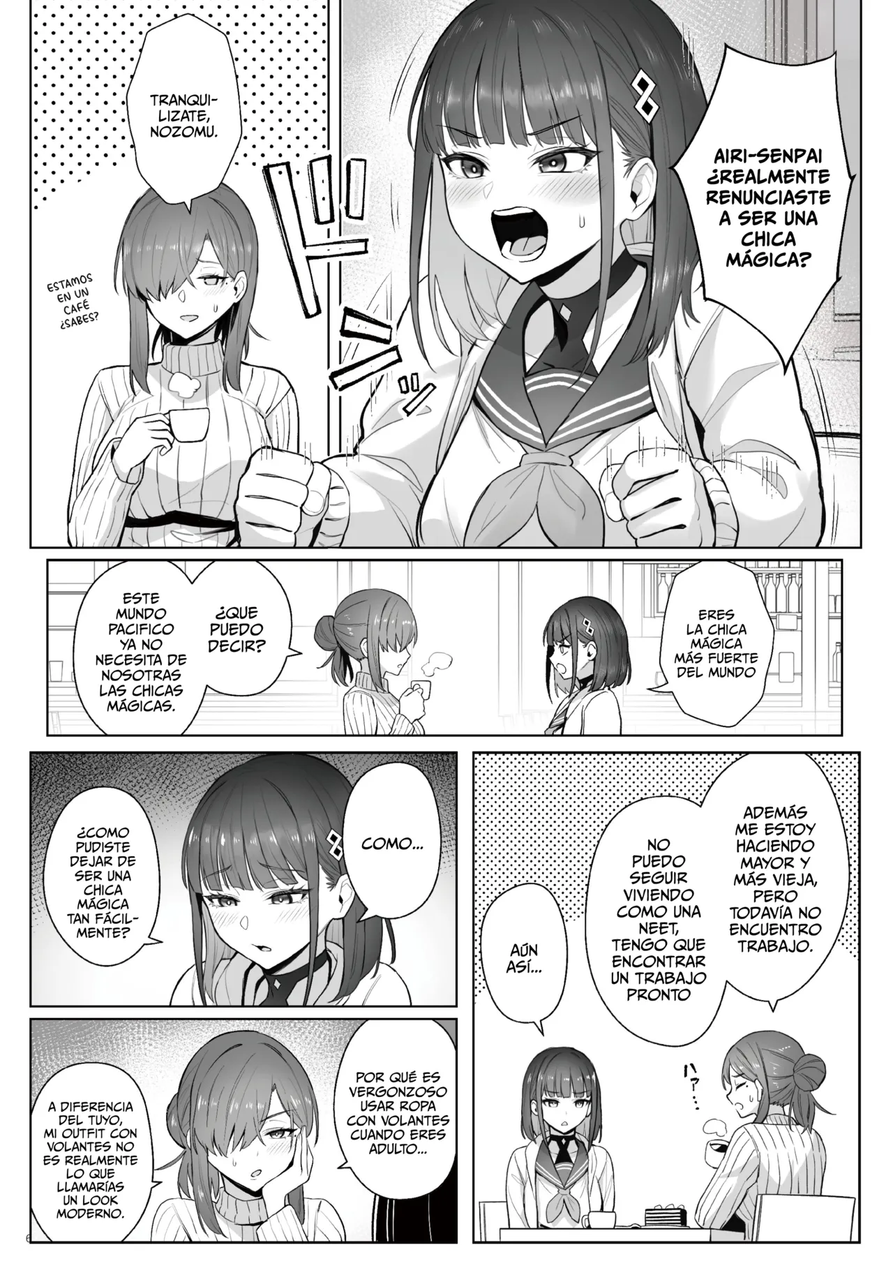 Moto Mahou Shoujo no Shigoto Hanashi Ao Zenjitsutan | El Trabajo De La Ex Chica Mágica Azul ~Prologo~ - Page 5