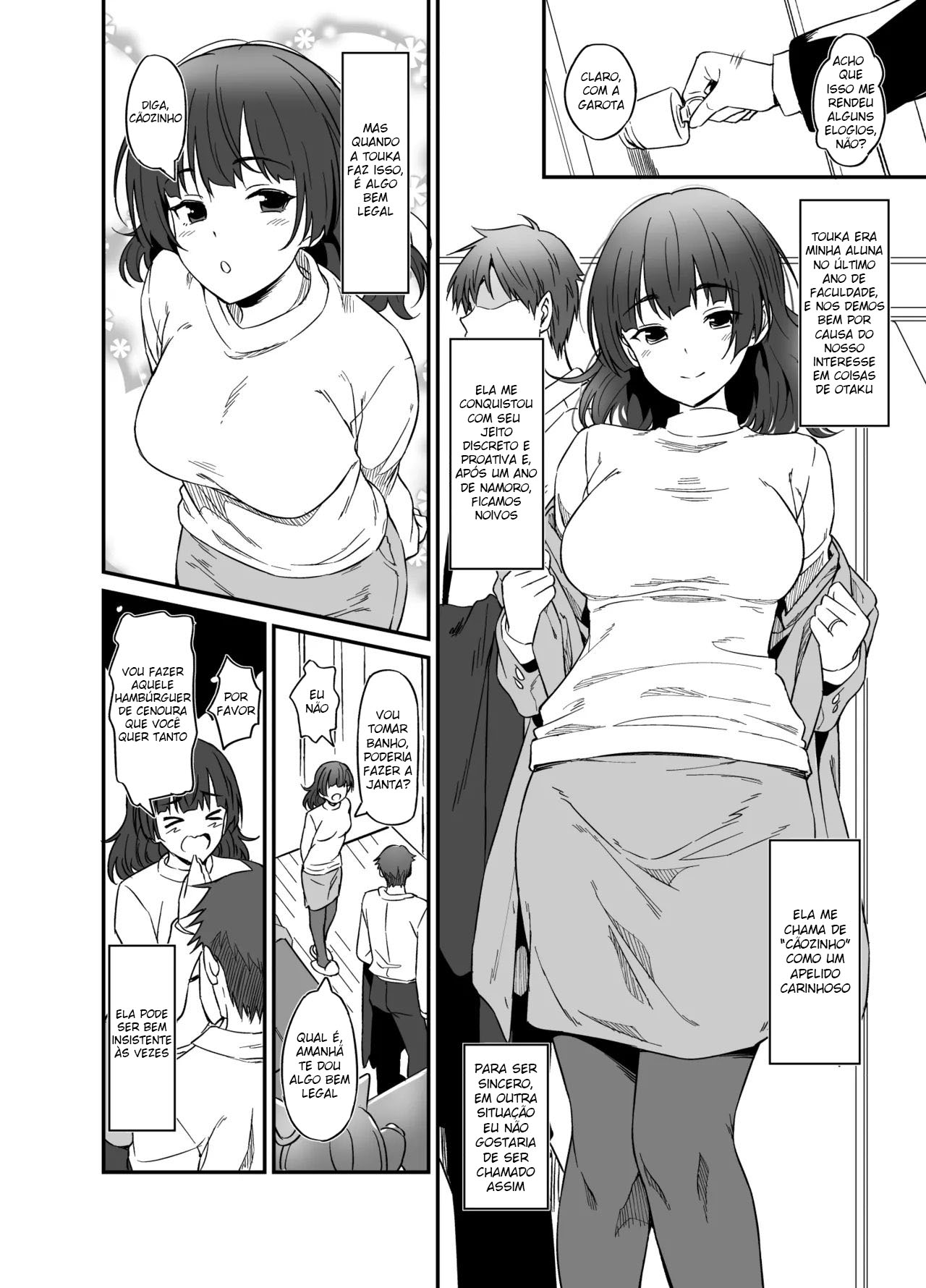 Não Posso Dizer Não para Minha Esposa, Ela Me Pegou Pelas Bolas! - Page 5