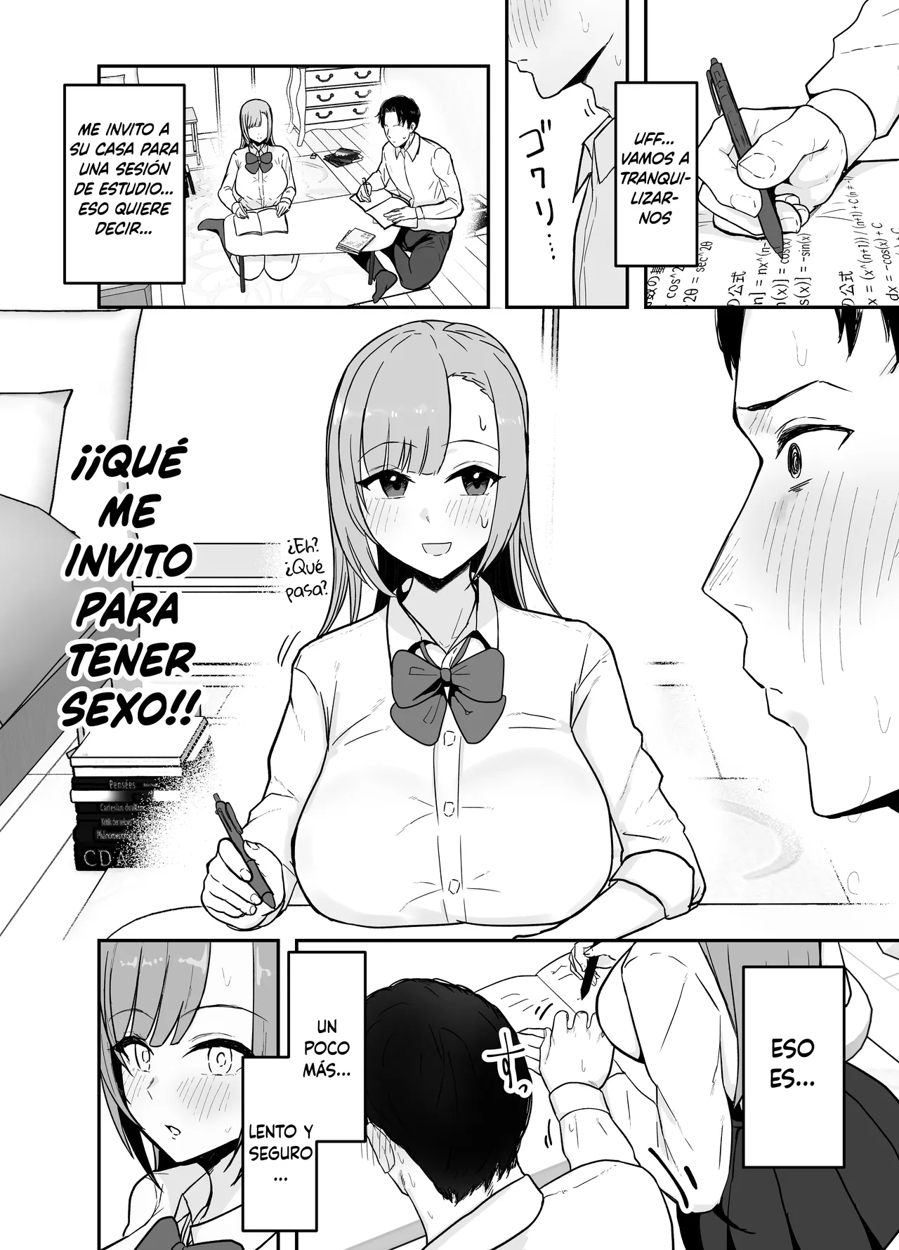 Nuitekureru Kanojo no Bakunyu Nee-chan | La Hermana Tetona de mi Novia me Ayuda a Correrme - Page 5