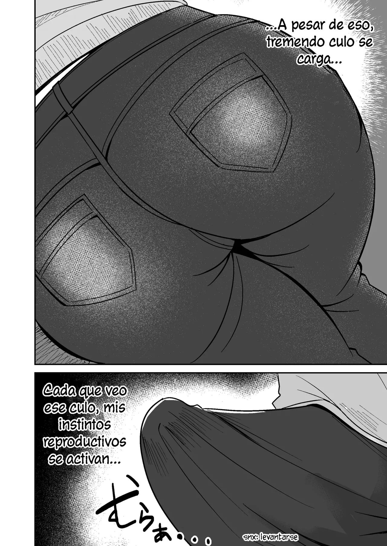 Shiri no Dekai MotoYan Hitozuma ni Tanetsuke Press-suru Hanashi | Una Historia Sobre una Esposa Ex Delincuente con un Gran Trasero que Queda Embarazada - Page 5