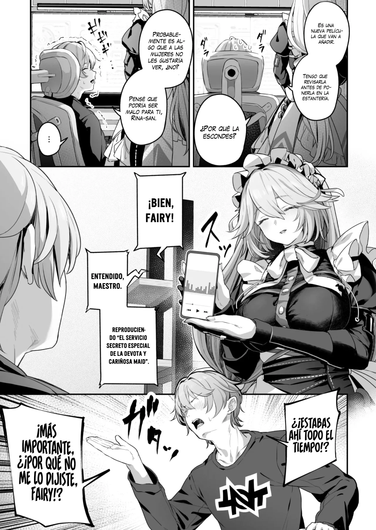 Maid-chou Rina no Tokubetsu Ura Service | Los Secretos y Especiales Servicios de la Jefa de Sirvientas Lina - Page 5