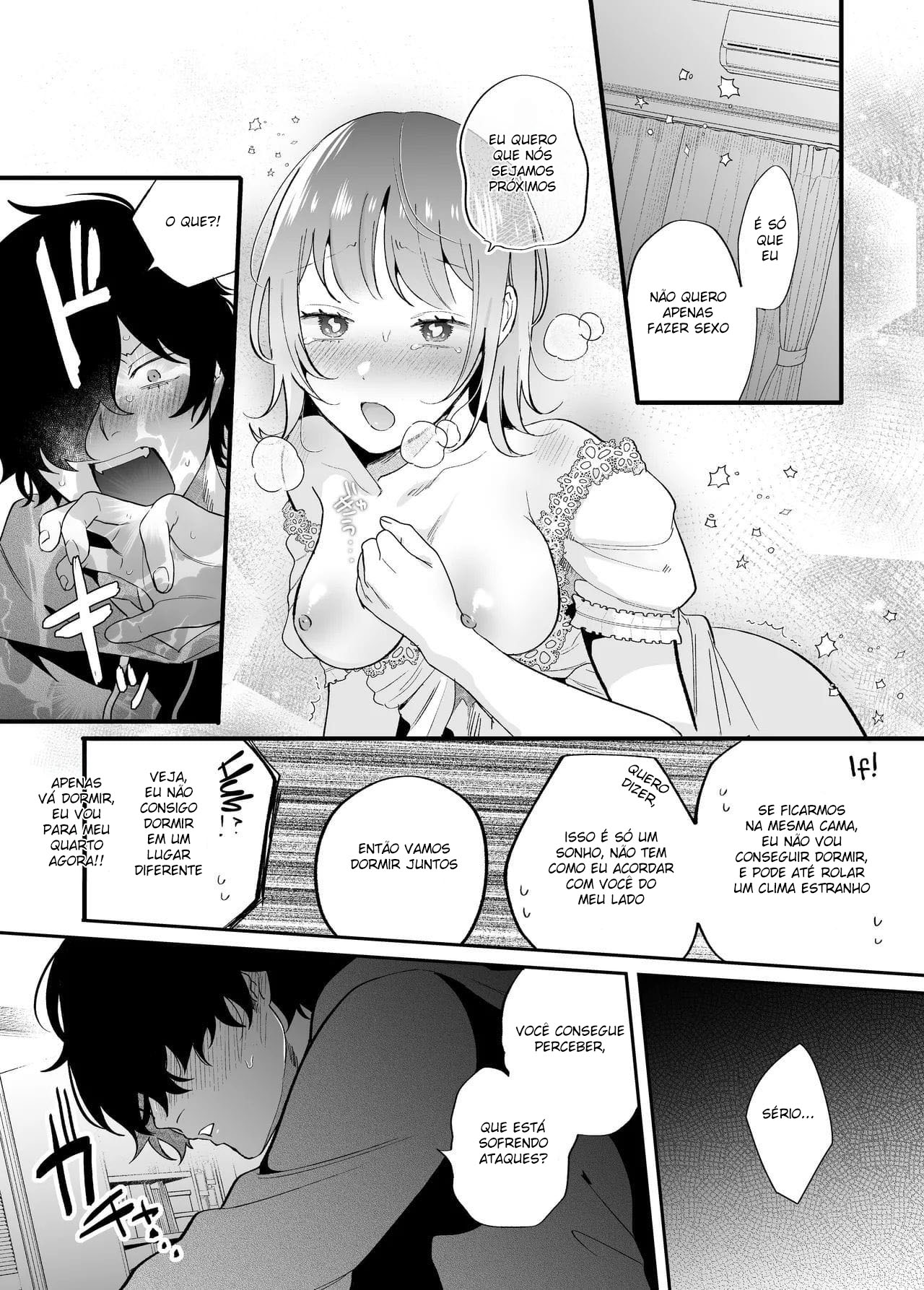 Sexo Sonâmbulo Com Meu Meio-Irmão Louco - Page 54