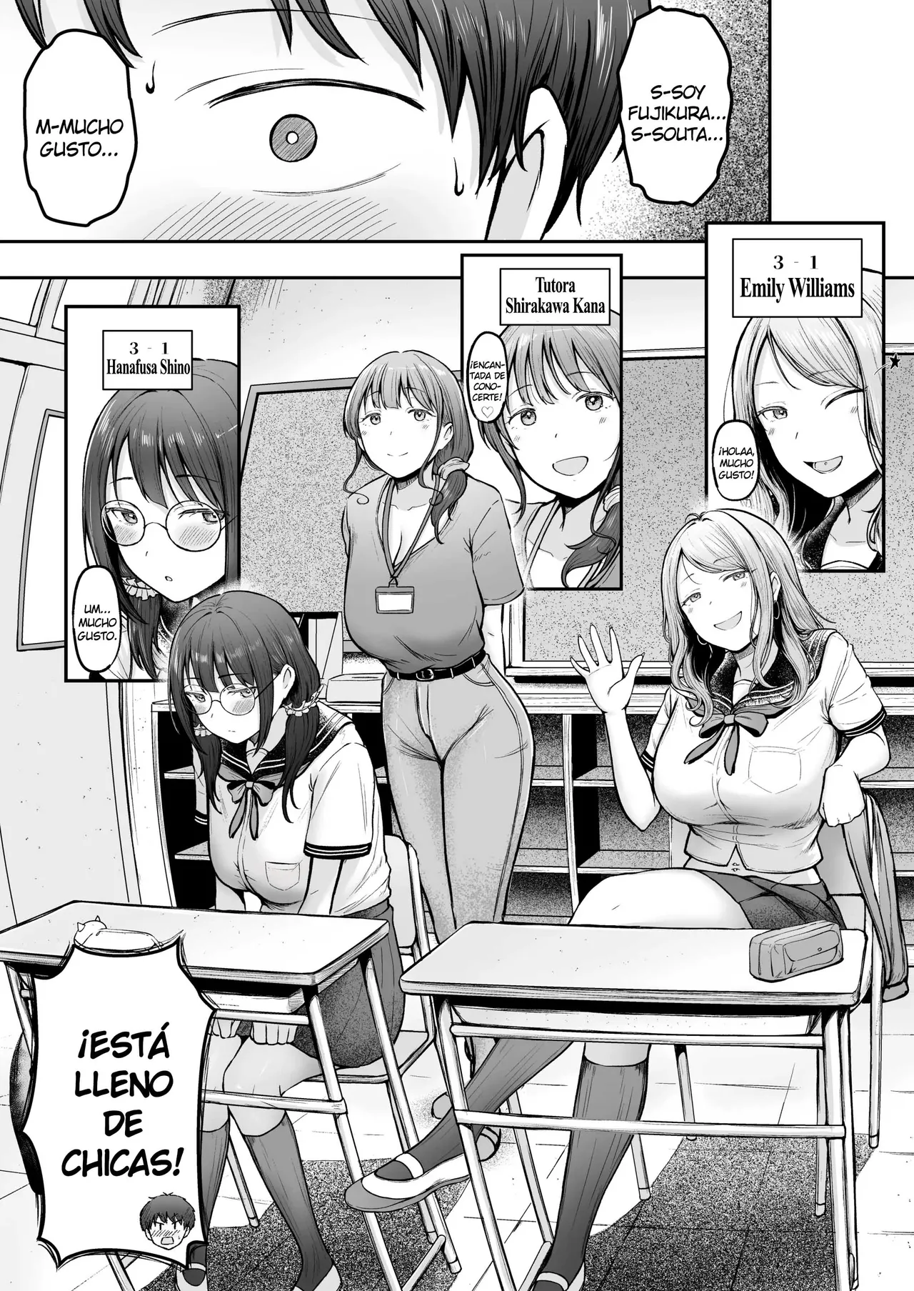 Tenkou Saki no Do-Inaka de Class no Kanojyo Kouho Tachi ga Zenin Hatsujyouki Sugiru | Regresé a Vivir al Campo, y en la Escuela, Todas las Chicas de mi Clase Están Cachondas - Page 6