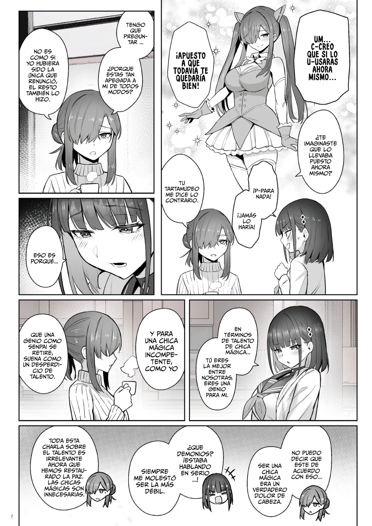 Moto Mahou Shoujo no Shigoto Hanashi Ao Zenjitsutan | El Trabajo De La Ex Chica Mágica Azul ~Prologo~ - Page 6