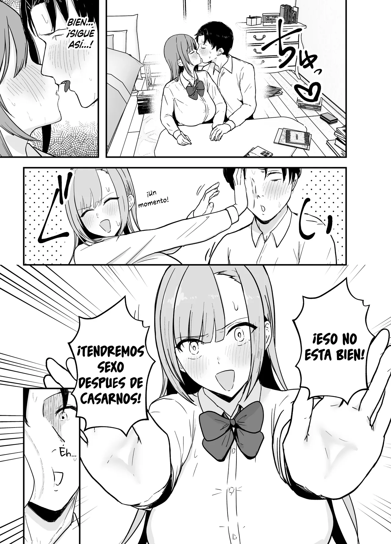 Nuitekureru Kanojo no Bakunyu Nee-chan | La Hermana Tetona de mi Novia me Ayuda a Correrme - Page 6