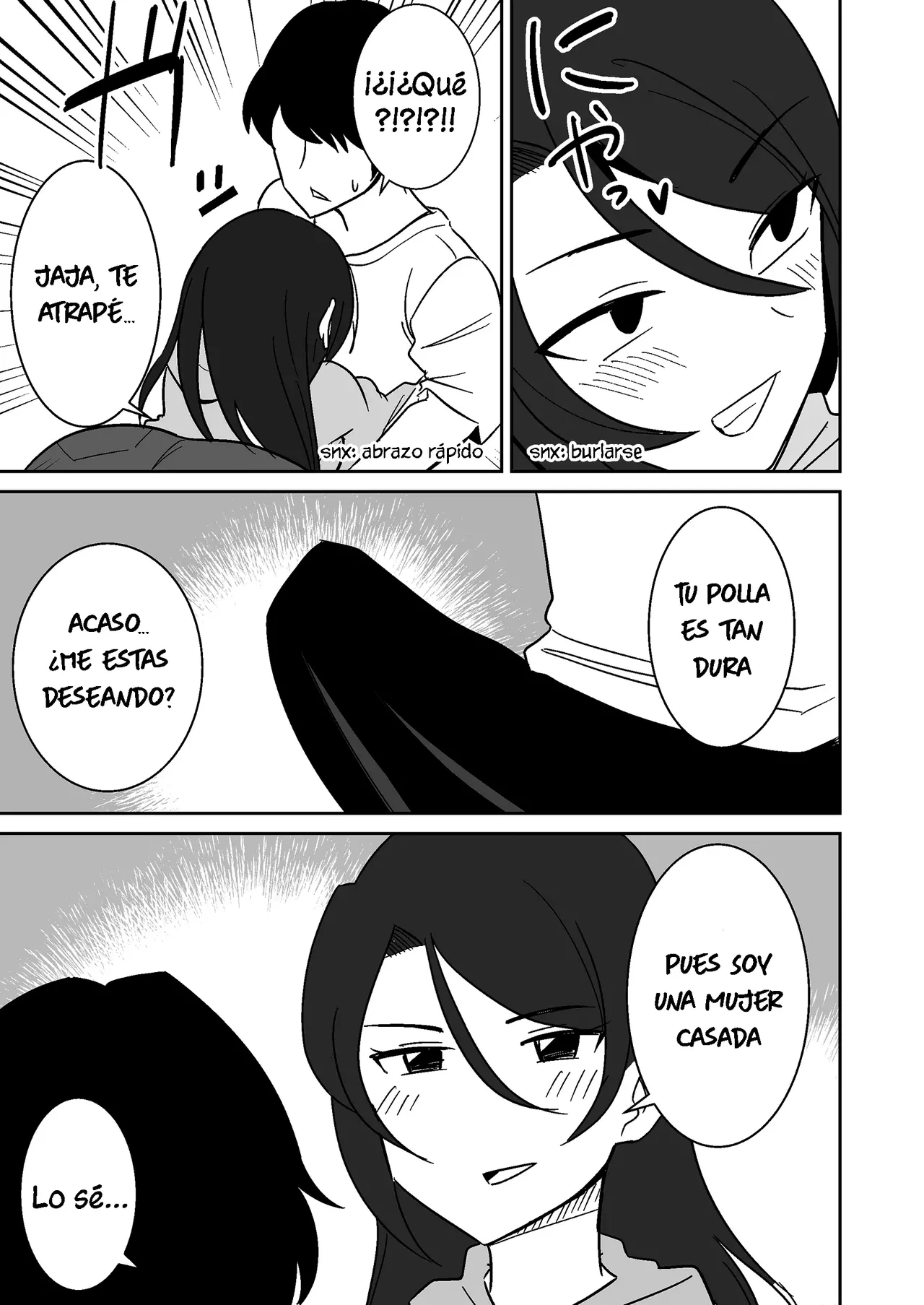 Shiri no Dekai MotoYan Hitozuma ni Tanetsuke Press-suru Hanashi | Una Historia Sobre una Esposa Ex Delincuente con un Gran Trasero que Queda Embarazada - Page 6