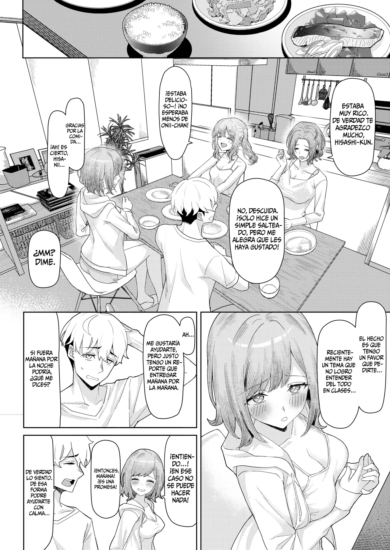 Chichi no Saikon de Doukyo suru Koto ni Natta Gibo no Gijou Shimai to Kawarugawaru Sex shite shimatta Hon - Page 6