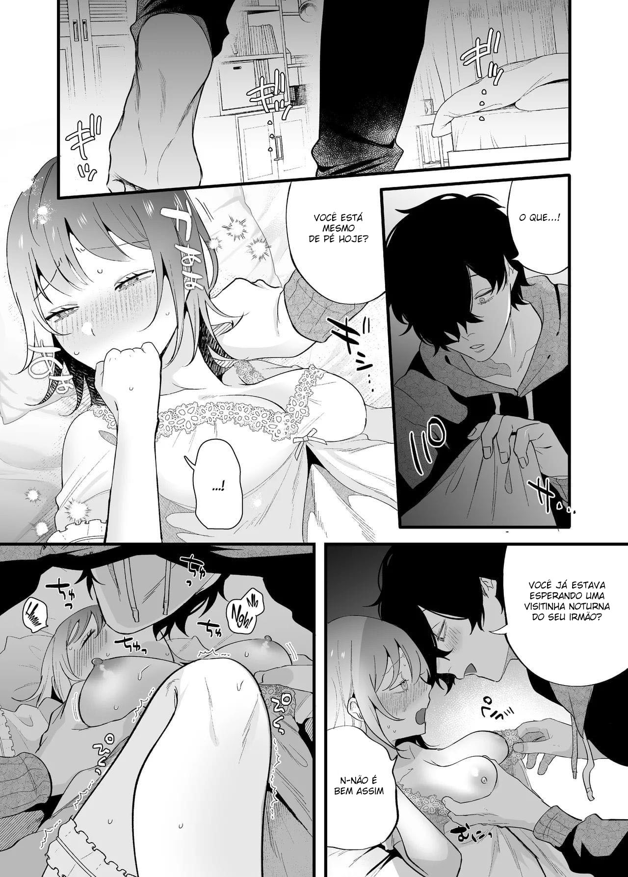 Sexo Sonâmbulo Com Meu Meio-Irmão Louco - Page 61