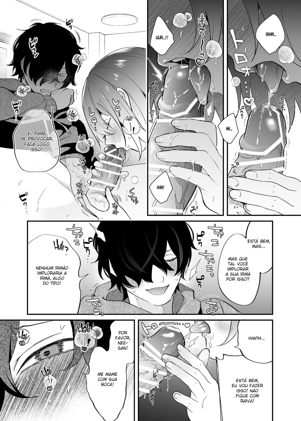Sexo Sonâmbulo Com Meu Meio-Irmão Louco - Page 64