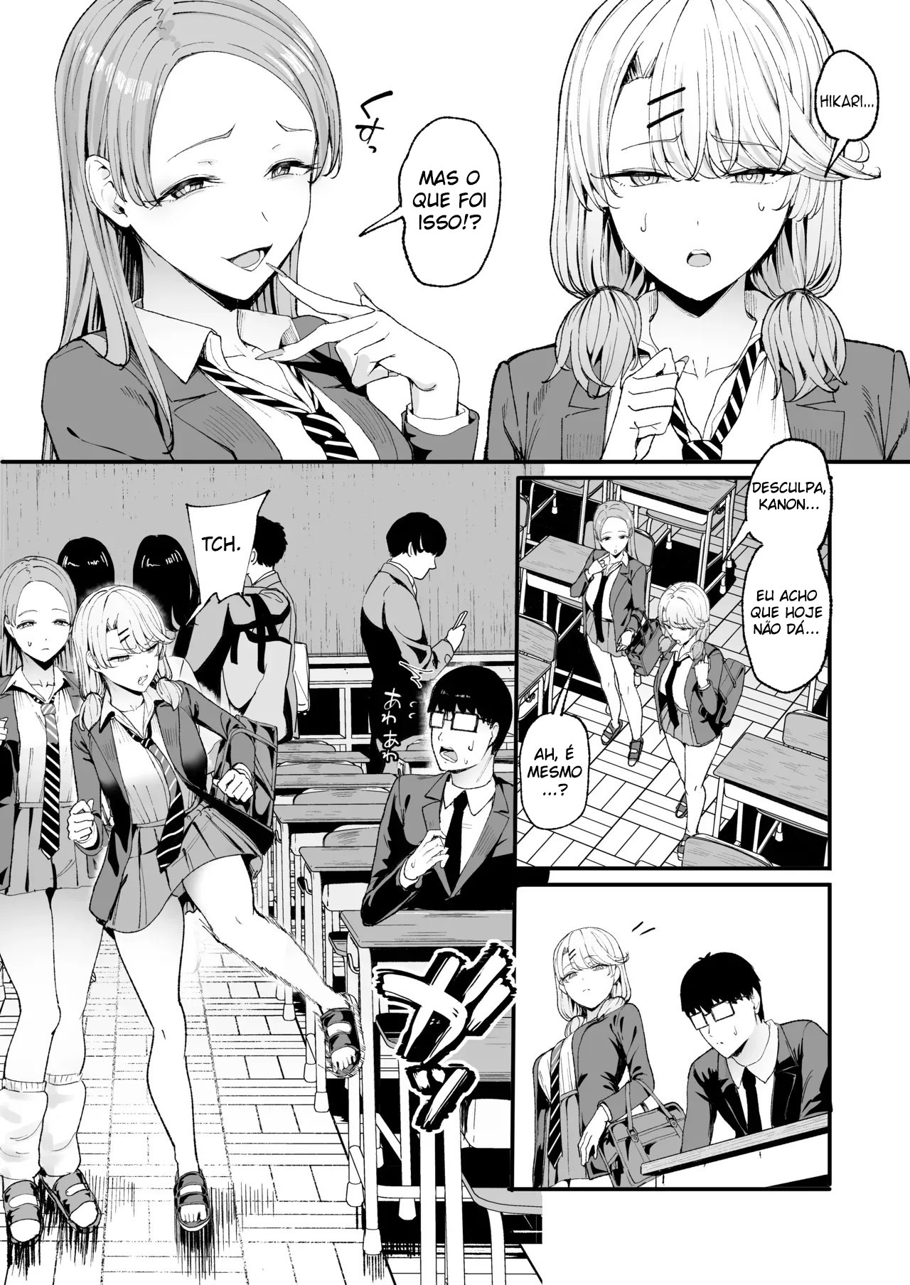 Minha amiga Gyaru me Deixa Usar a Buceta Dela 4 - Page 7