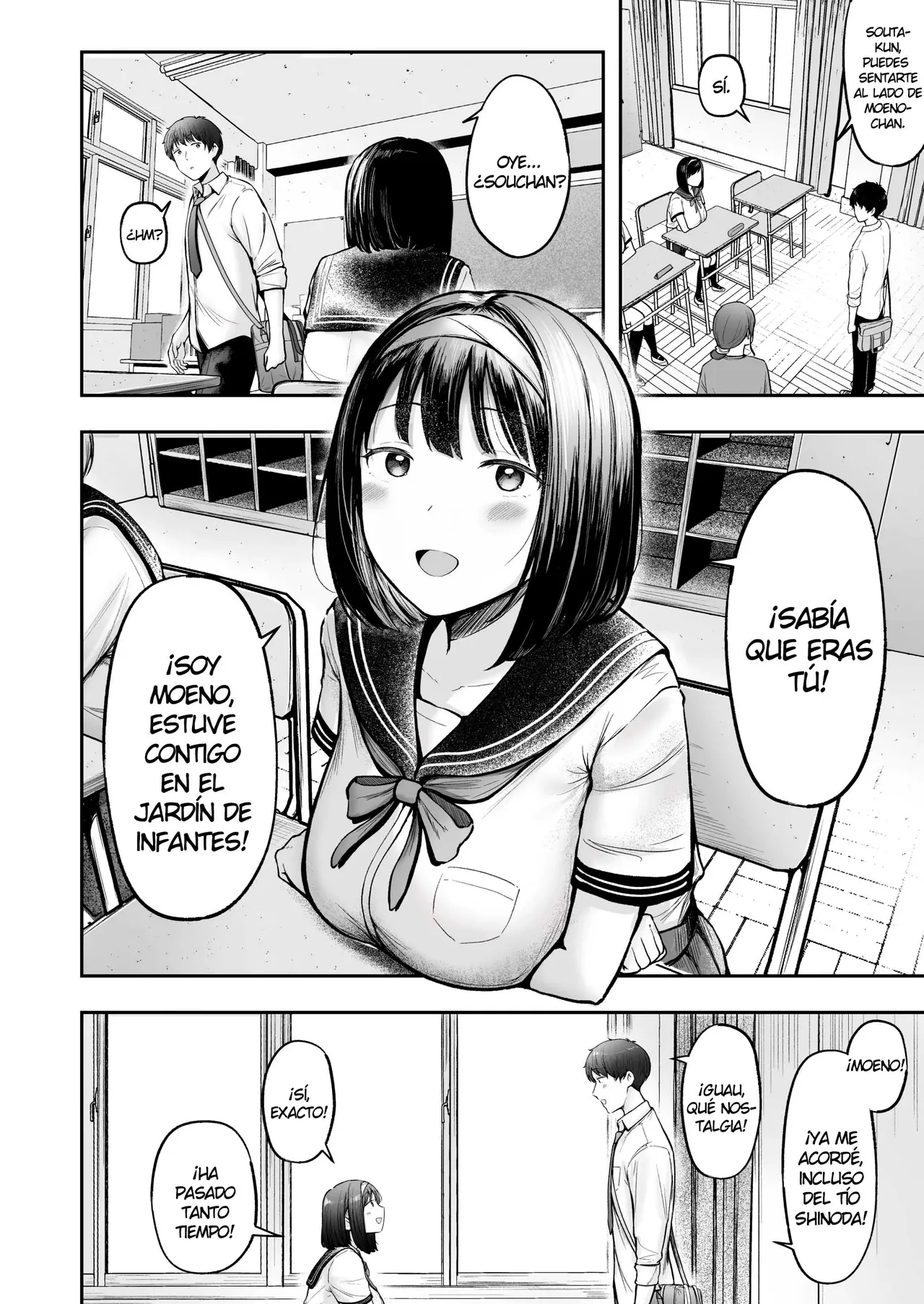 Tenkou Saki no Do-Inaka de Class no Kanojyo Kouho Tachi ga Zenin Hatsujyouki Sugiru | Regresé a Vivir al Campo, y en la Escuela, Todas las Chicas de mi Clase Están Cachondas - Page 7