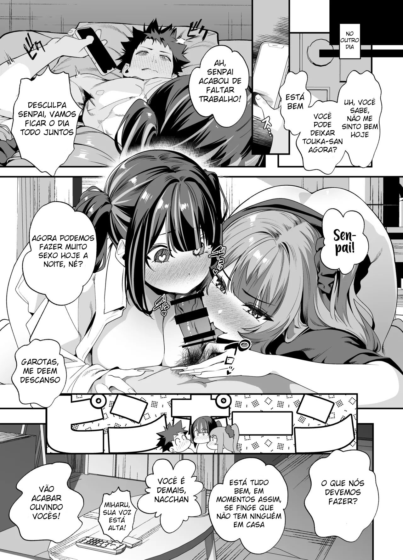 Podemos Ficar Na Sua Casa Hoje Á Noite, Senpai? 2 - Page 73