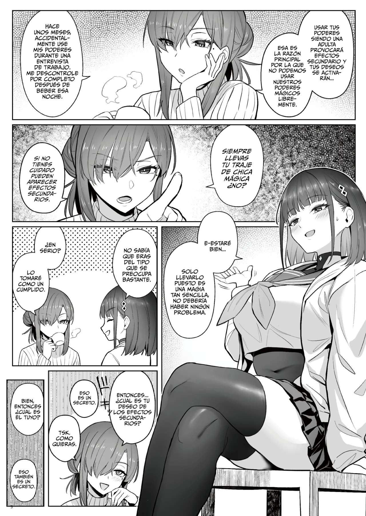Moto Mahou Shoujo no Shigoto Hanashi Ao Zenjitsutan | El Trabajo De La Ex Chica Mágica Azul ~Prologo~ - Page 8