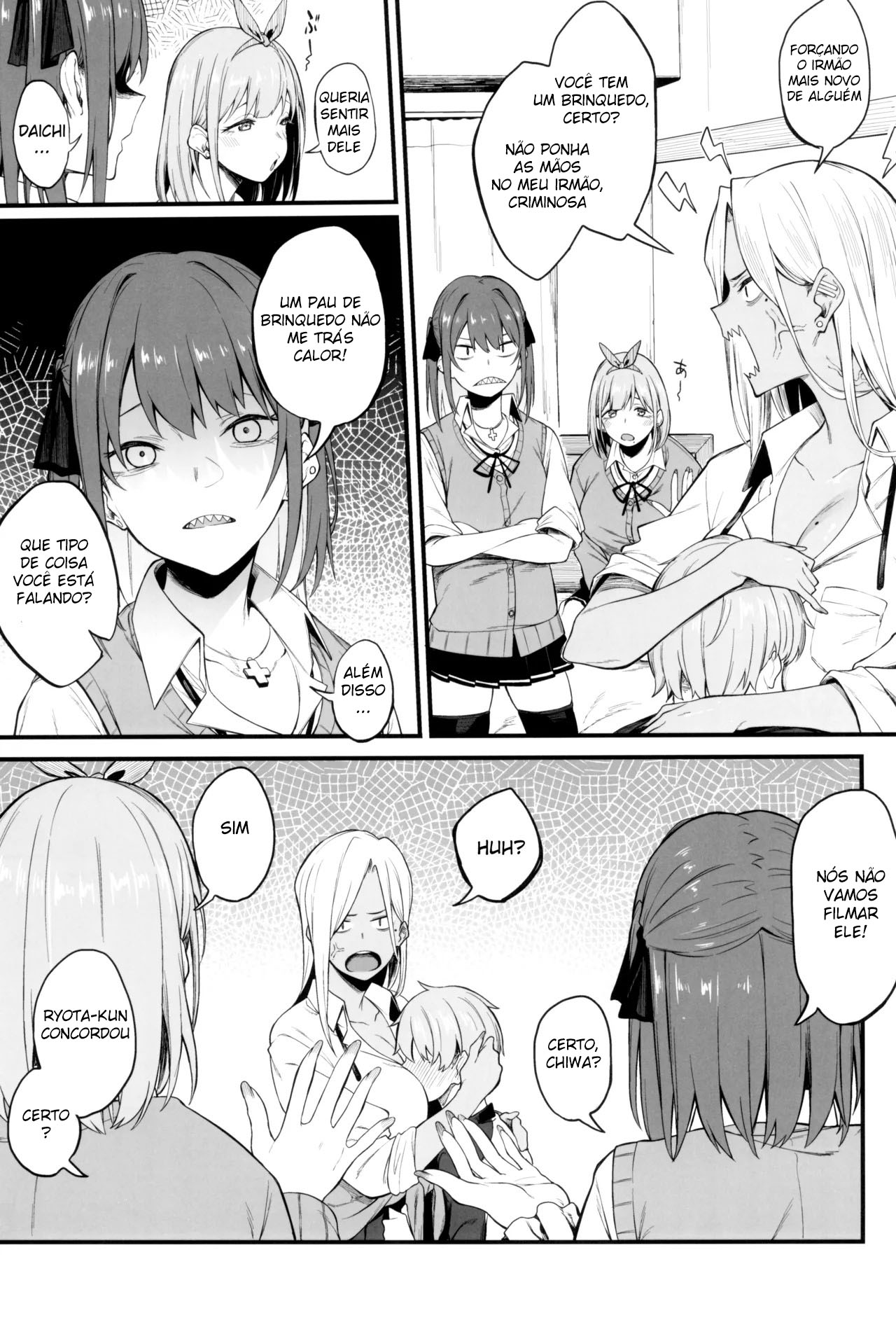 Três garotas, um garoto. - Page 8