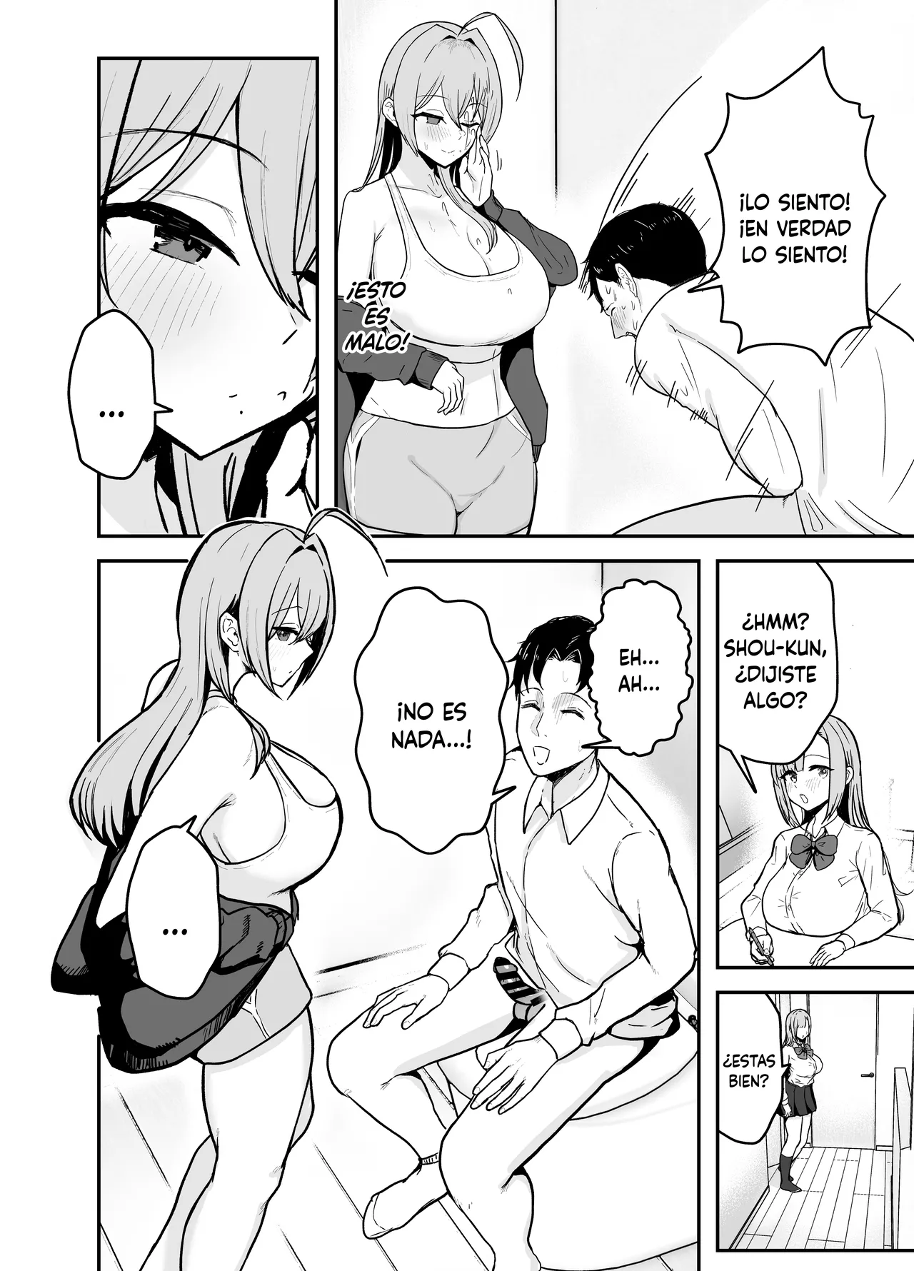 Nuitekureru Kanojo no Bakunyu Nee-chan | La Hermana Tetona de mi Novia me Ayuda a Correrme - Page 9