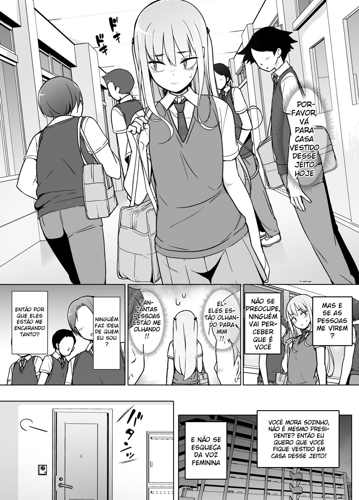 Se o Presidente Arrogante do Conselho Estudantil se Vestisse de Mulher - Page 15