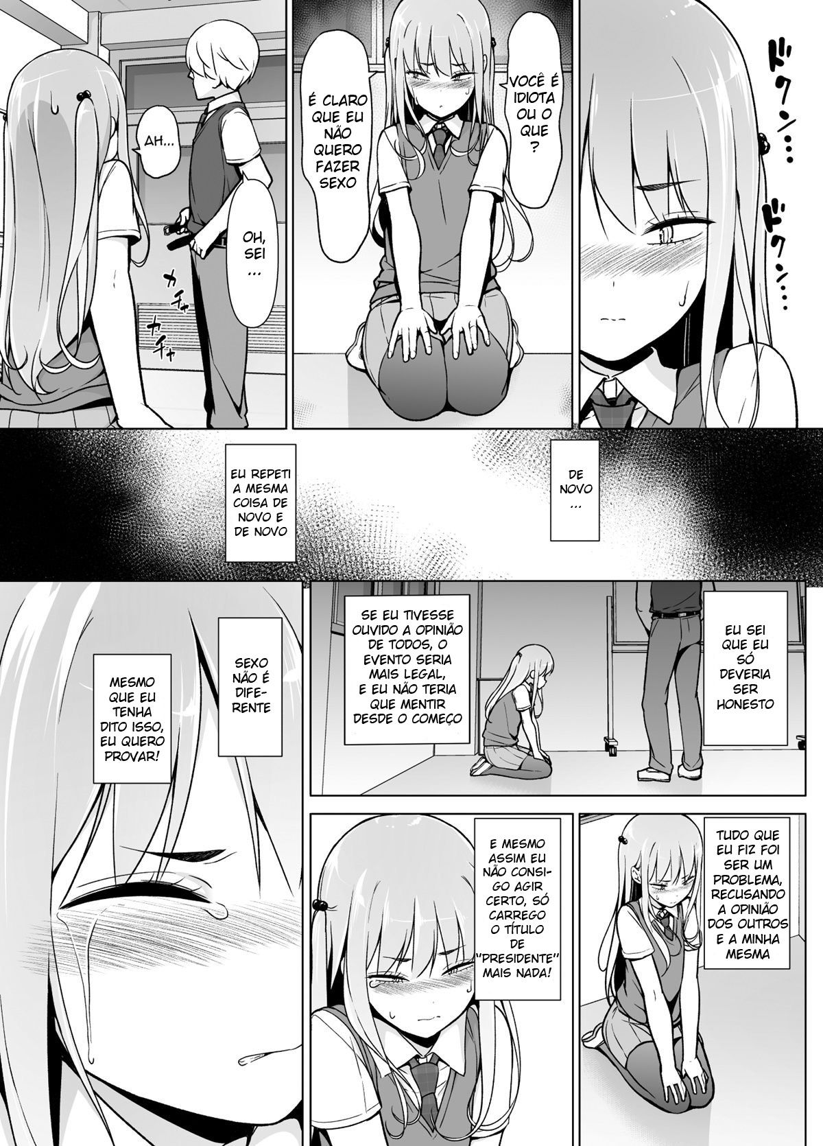 Se o Presidente Arrogante do Conselho Estudantil se Vestisse de Mulher - Page 25