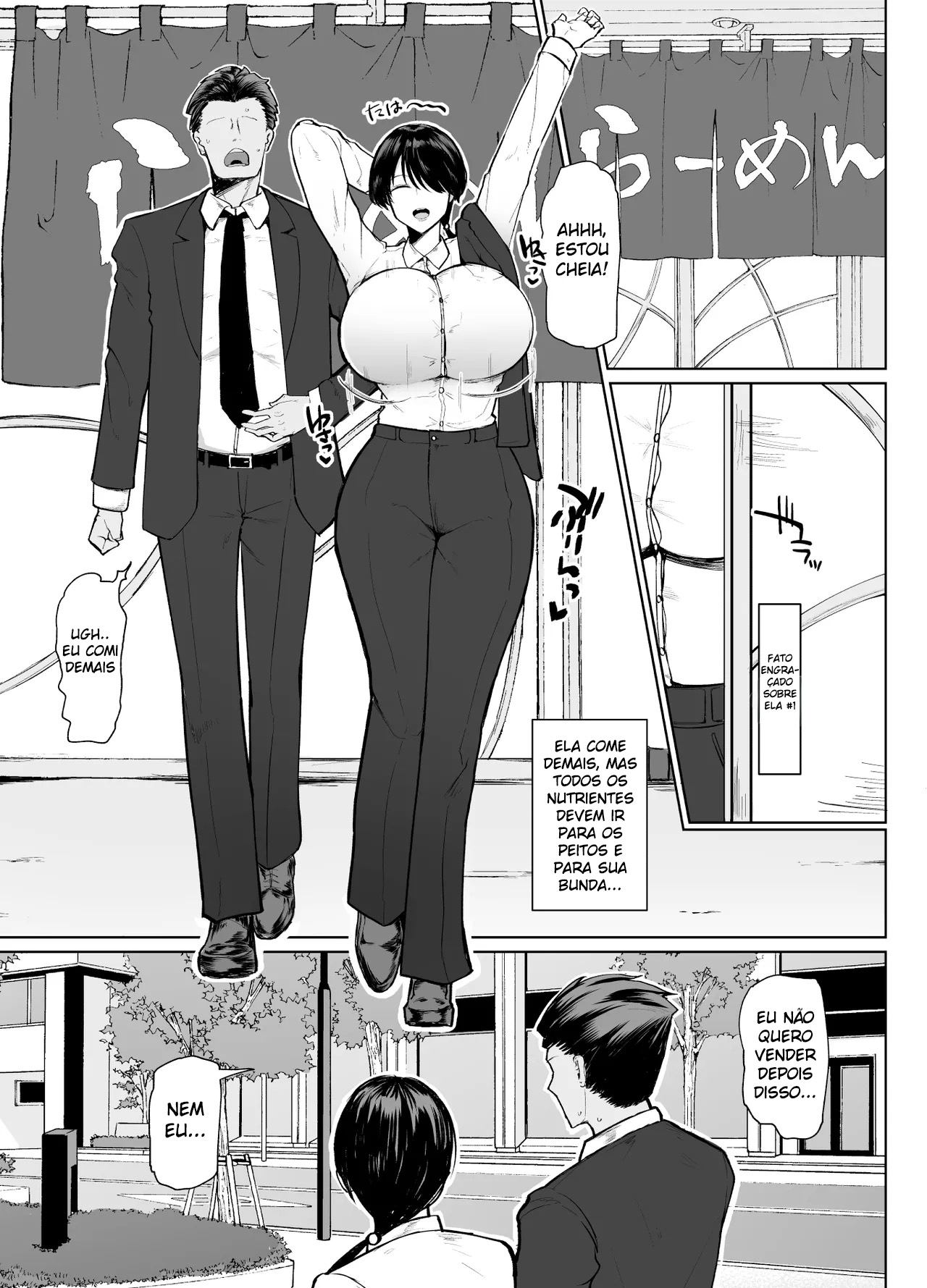 E Se A Minha Nova Chefe Fosse Uma Masoquista Misteriosa E Muito Sexy - Page 4