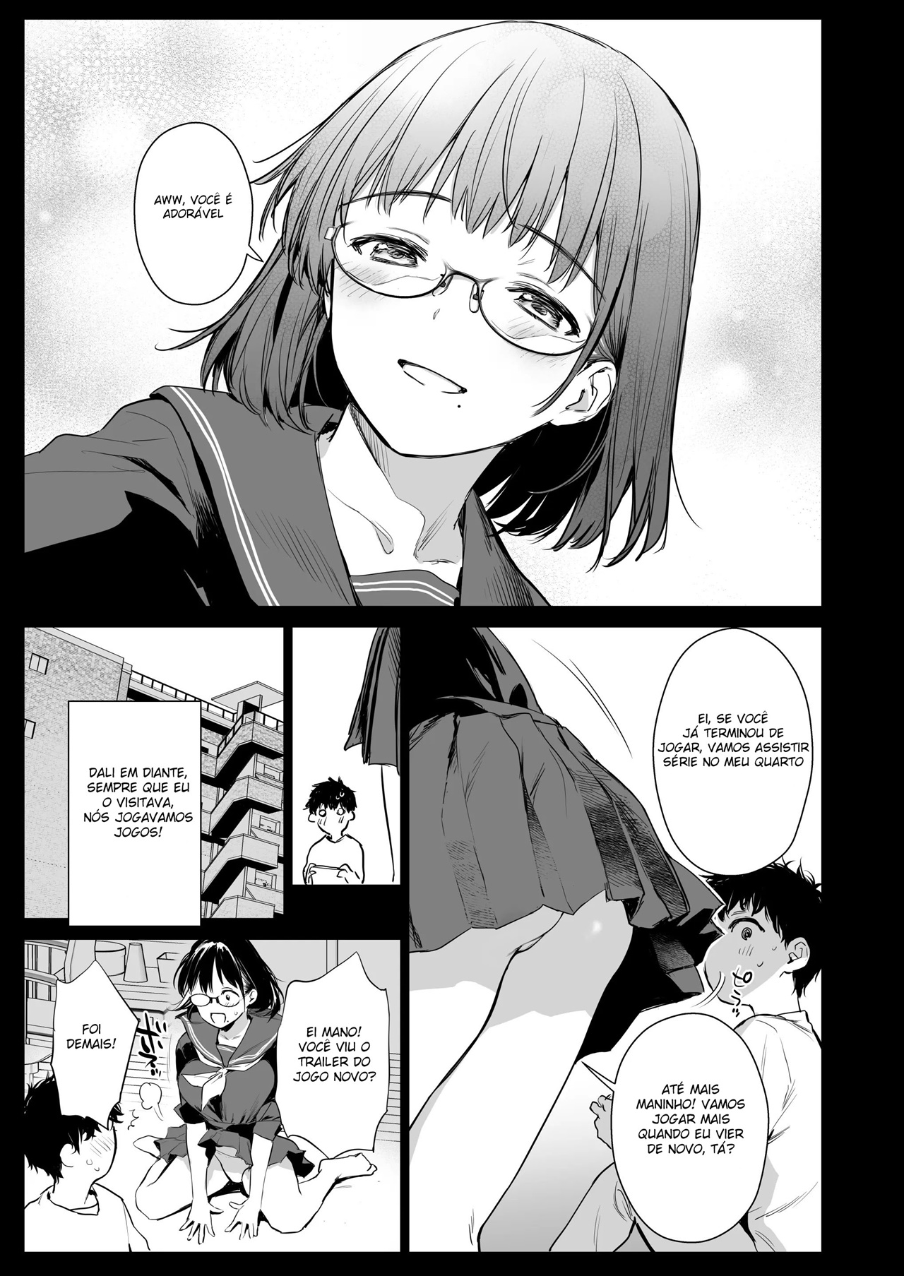 Me Tornei Parceira Sexual do Irmãozinho da Minha Amiga - Page 4