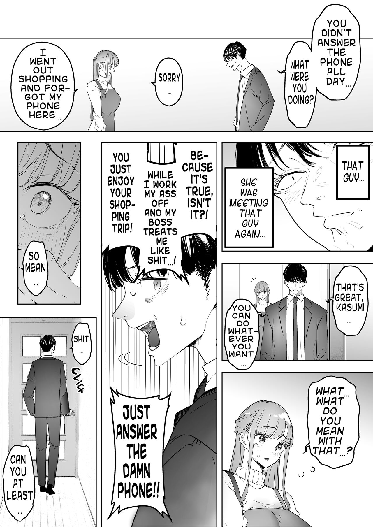 Boku wa Tsuma ga Netorare Nando mo Ikasareru Sugata o Mitsuzuketa. 3 - Page 6