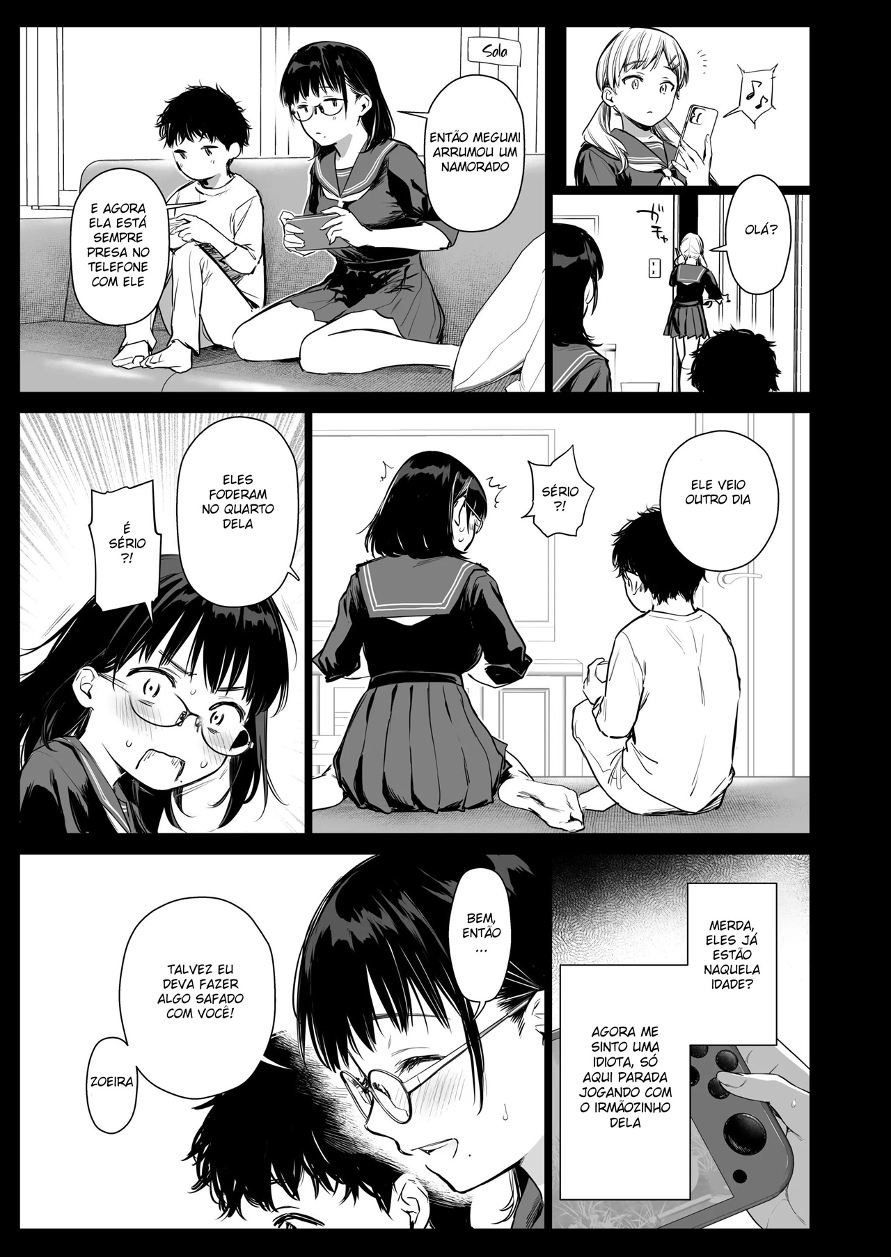 Me Tornei Parceira Sexual do Irmãozinho da Minha Amiga - Page 6