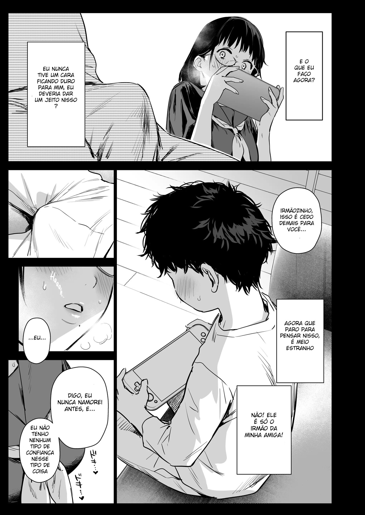 Me Tornei Parceira Sexual do Irmãozinho da Minha Amiga - Page 8