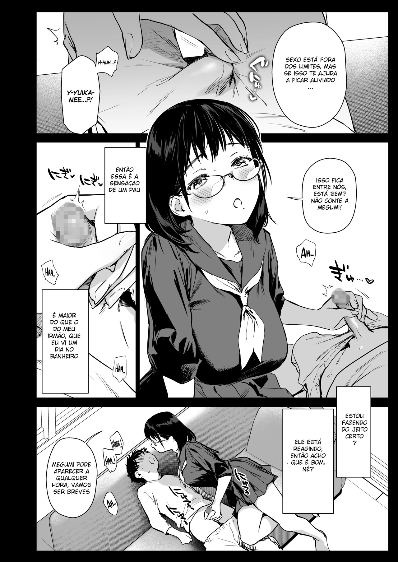Me Tornei Parceira Sexual do Irmãozinho da Minha Amiga - Page 9