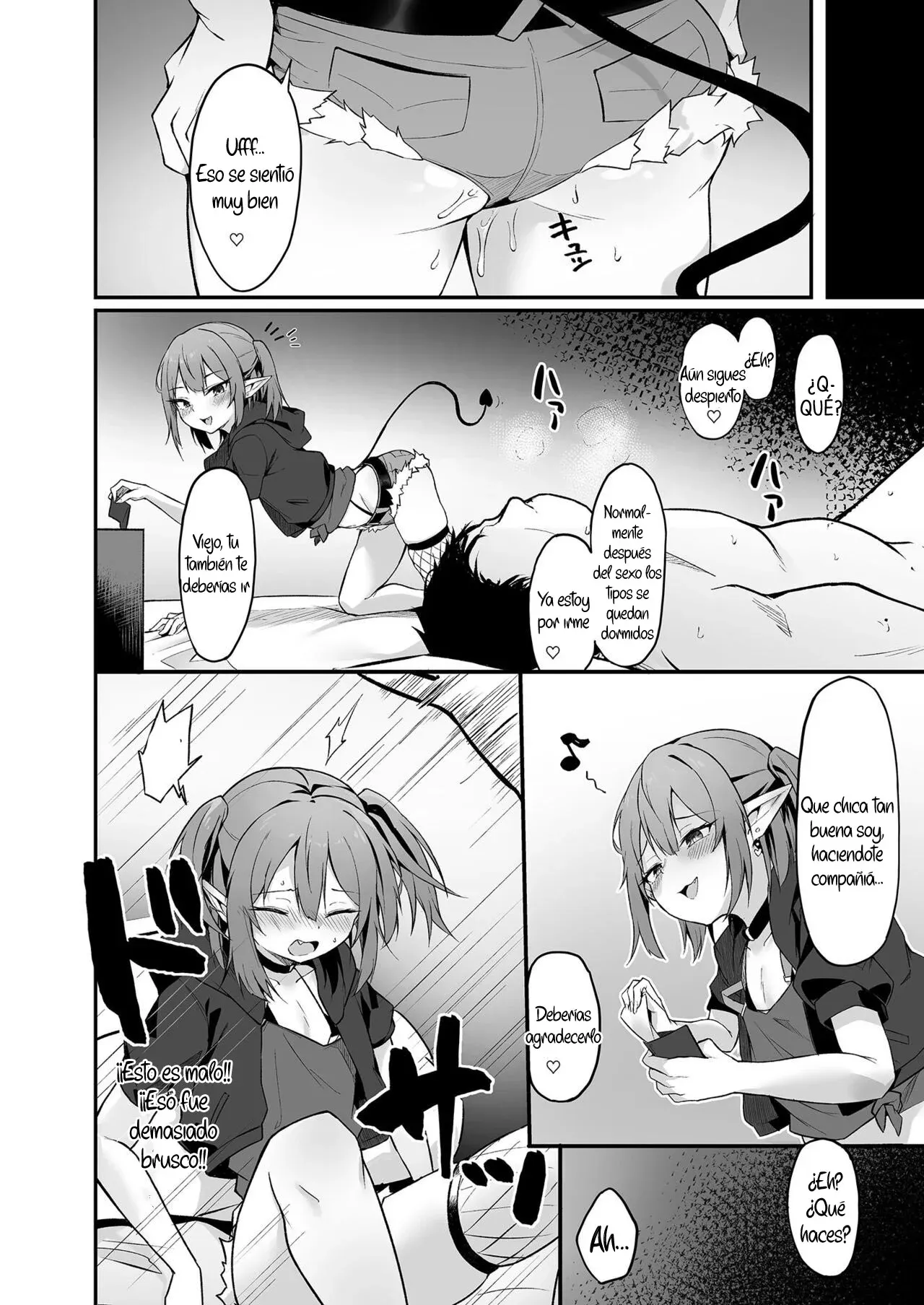 Succubus ga Oji-san ni Wakaraserareru Hanashi | Una Historia Sobre una Súcubo a quien un Viejo le Enseña una Leccion - Page 14