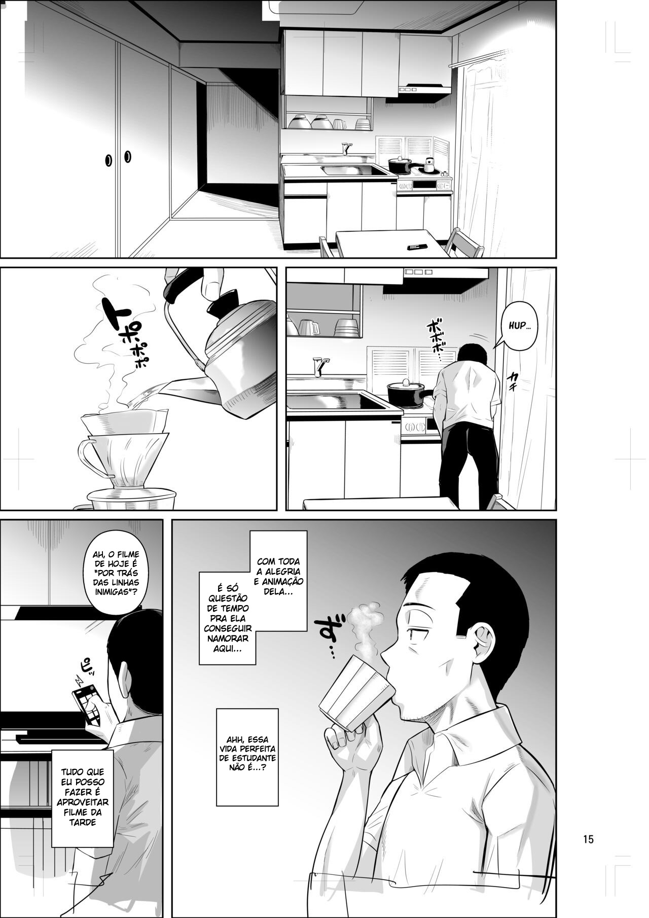 Ela Conseguiu um Emprego em um Dormitório de Estudantes Estrangeiros - Page 16