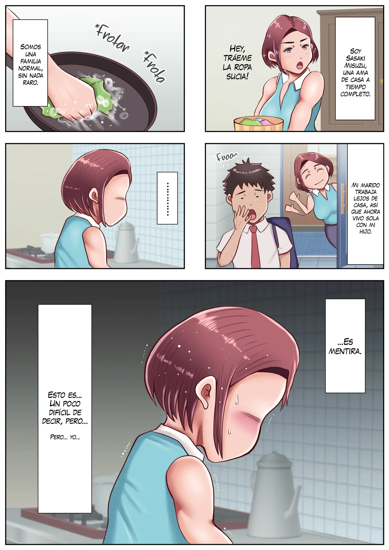 Watashi, Musuko no Koto ga Daisuki desu! (Seiteki na Imi de) | ¡Amo a mi Hijo! (De Forma Sexual) - Page 2