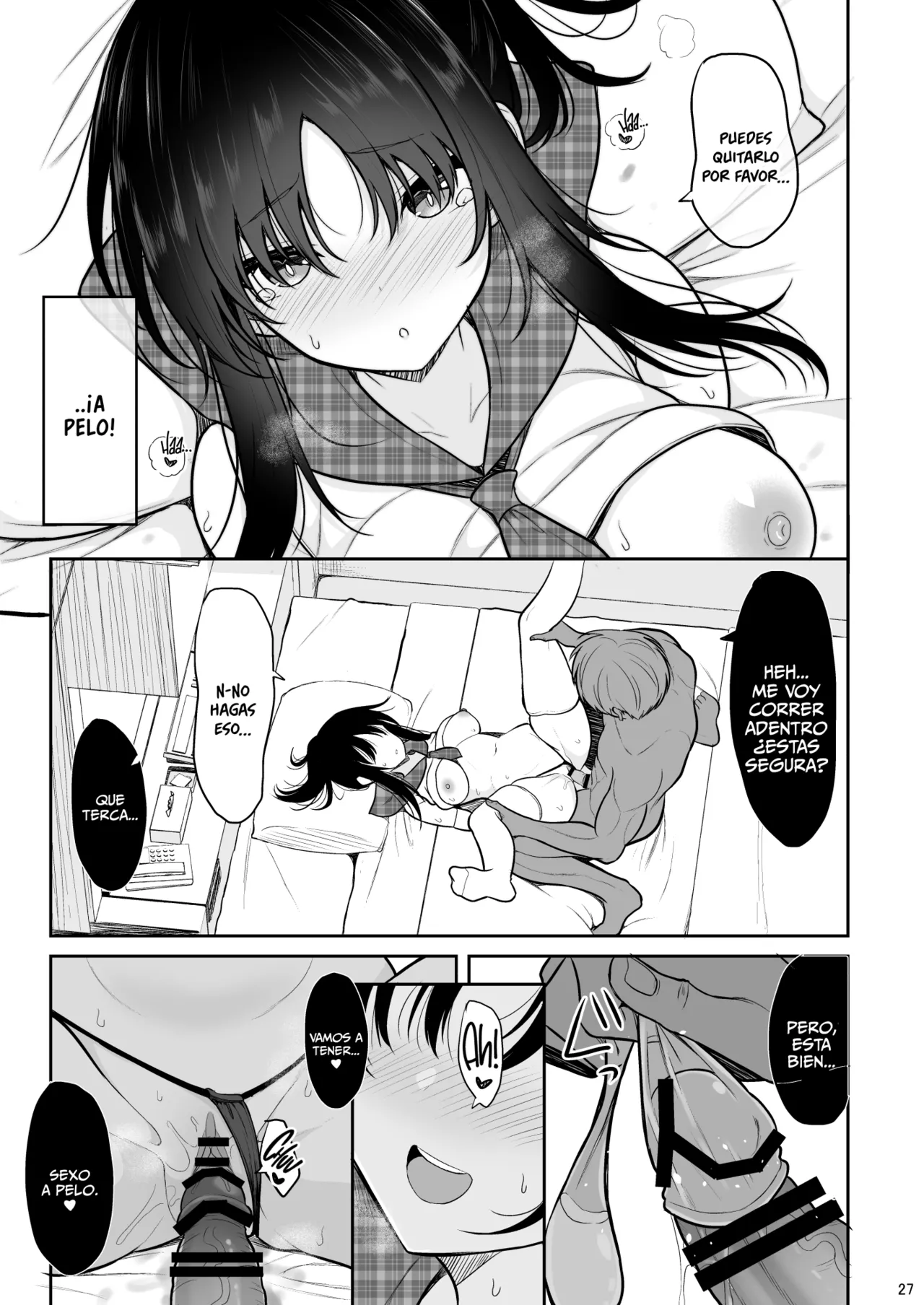 Seiso na Kanojo o Nakadashi Chuudoku ni Saseru made | Hasta que mi Pura e Inocente Novia se Vuelva Adicta a los Creampies - Page 26