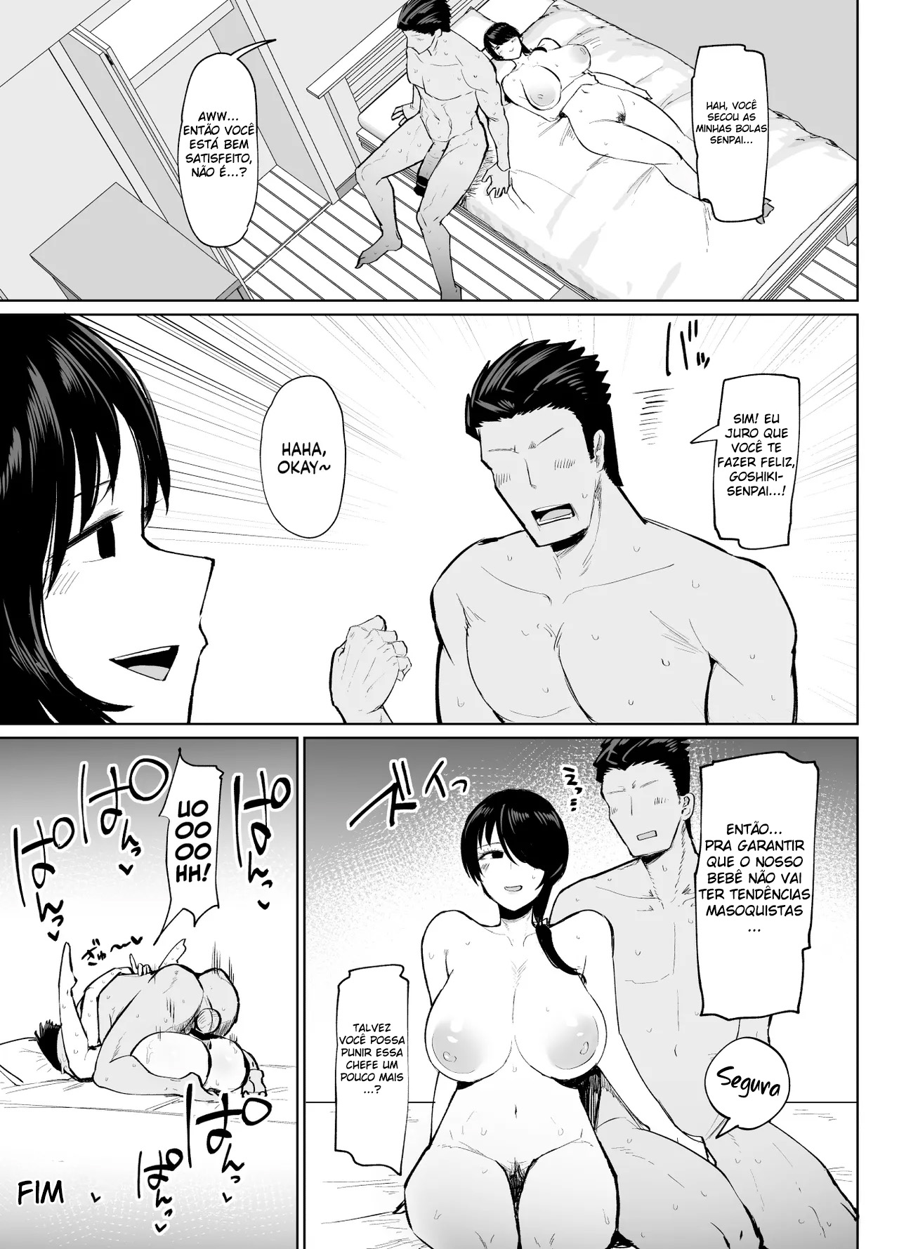 E Se A Minha Nova Chefe Fosse Uma Masoquista Misteriosa E Muito Sexy - Page 44