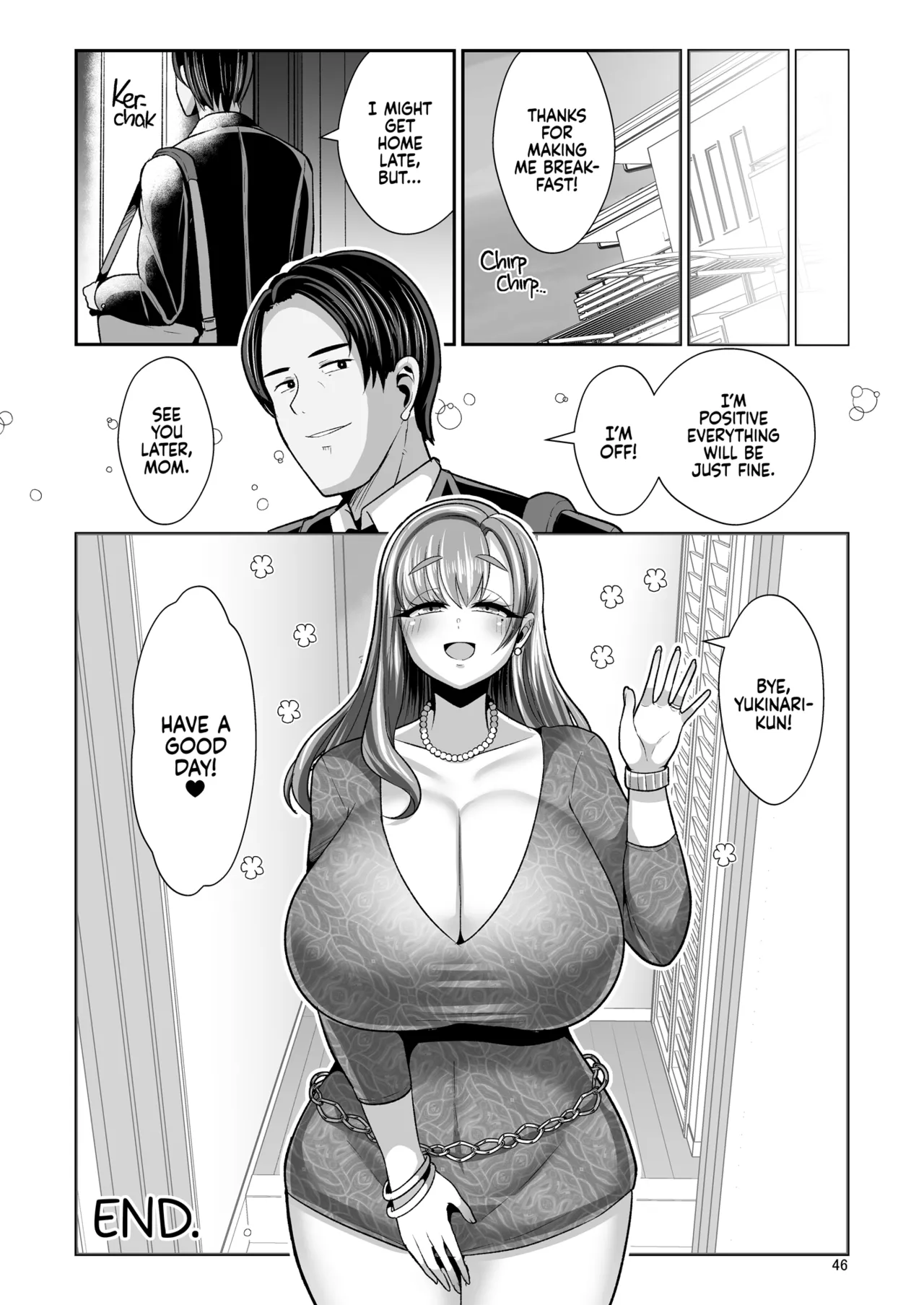 Yurufuwa Kyonyuu no Toshishita Mama to Aisaretakatta Oji-san no Ore | Her, My Younger Well-Endowed Stepmom, and Me, a Sill Old Guy Who’s Only Ever Wanted to Be Loved - Page 48