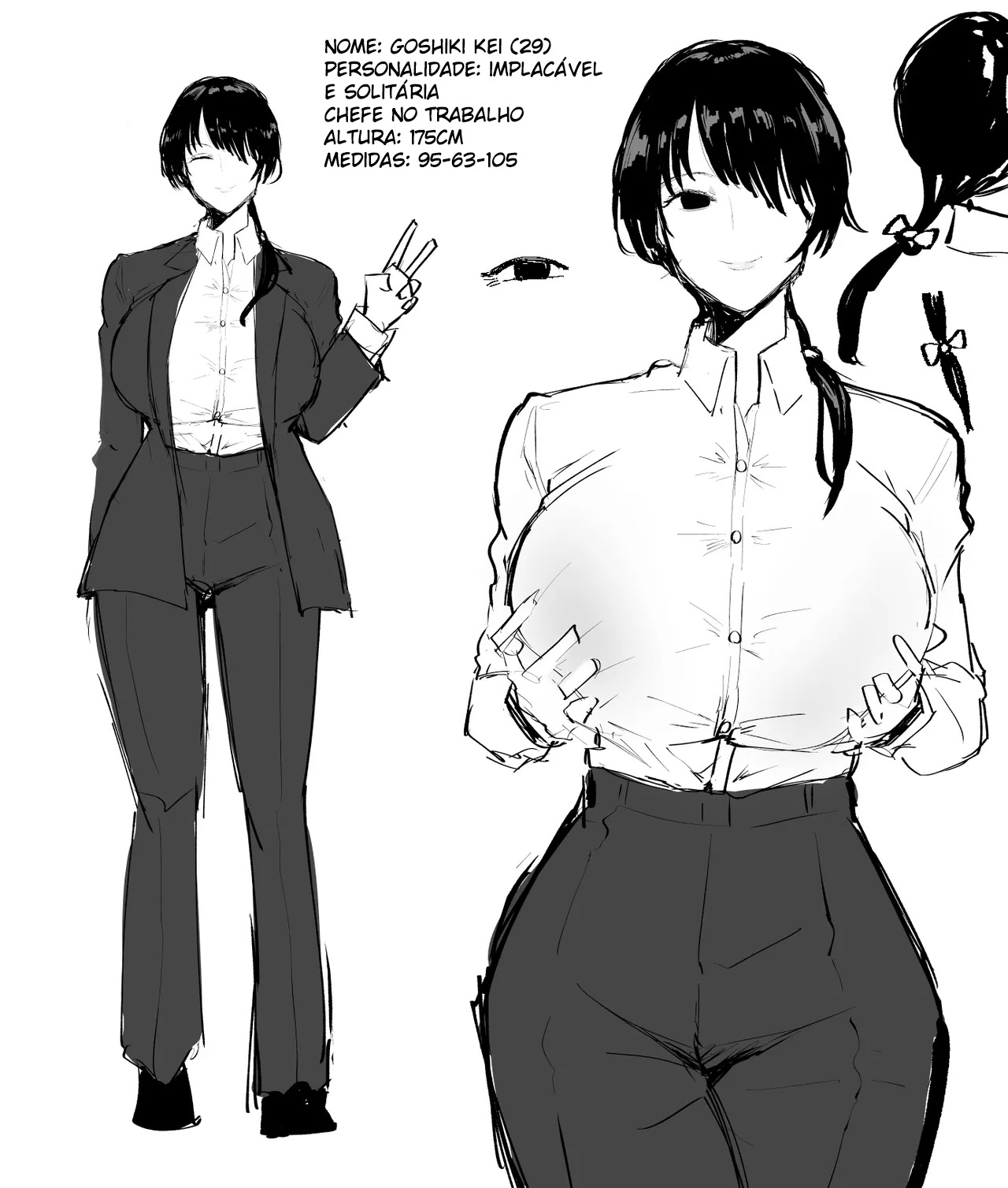 E Se A Minha Nova Chefe Fosse Uma Masoquista Misteriosa E Muito Sexy - Page 53