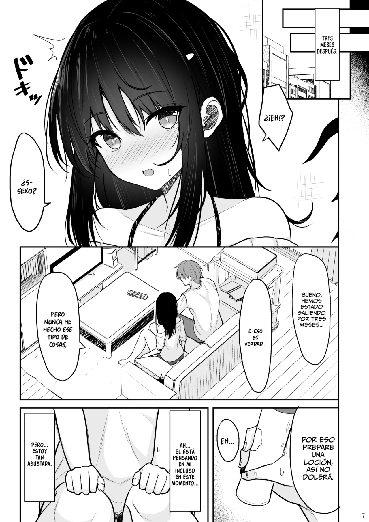 Seiso na Kanojo o Nakadashi Chuudoku ni Saseru made | Hasta que mi Pura e Inocente Novia se Vuelva Adicta a los Creampies - Page 6