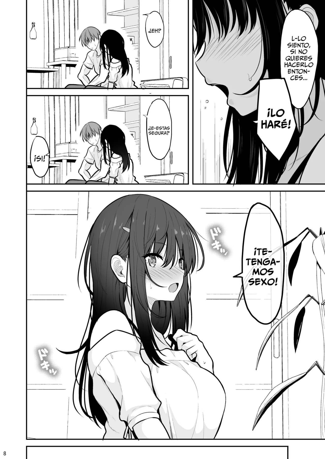 Seiso na Kanojo o Nakadashi Chuudoku ni Saseru made | Hasta que mi Pura e Inocente Novia se Vuelva Adicta a los Creampies - Page 7
