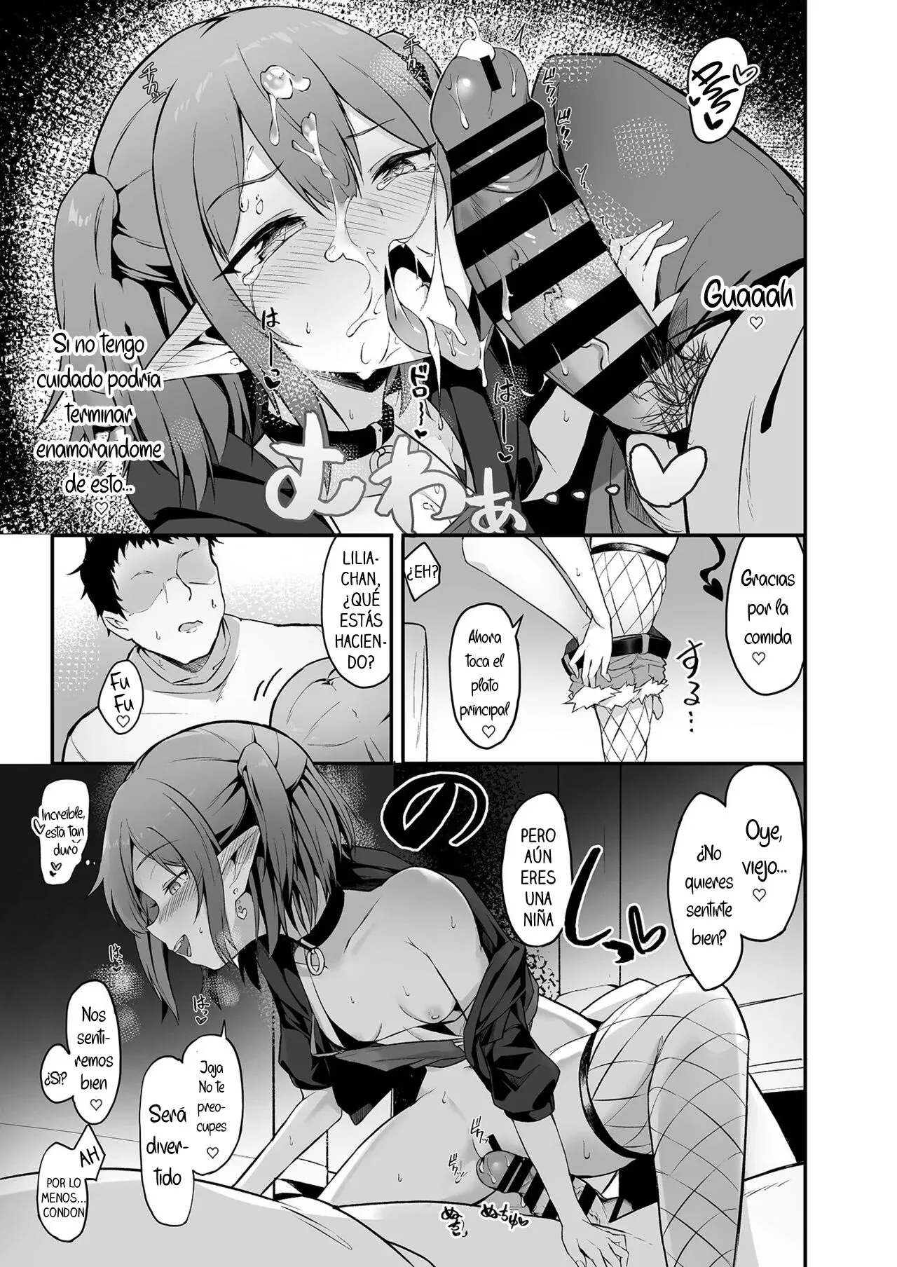 Succubus ga Oji-san ni Wakaraserareru Hanashi | Una Historia Sobre una Súcubo a quien un Viejo le Enseña una Leccion - Page 9