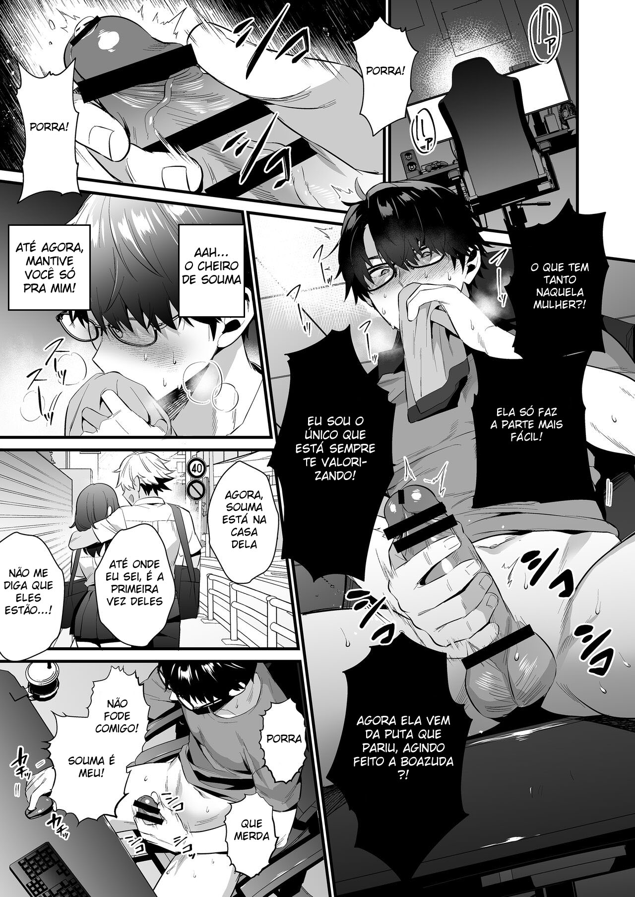 Hipnotizando Meu Amigo de Infância Hetero e Comprometido - Page 6