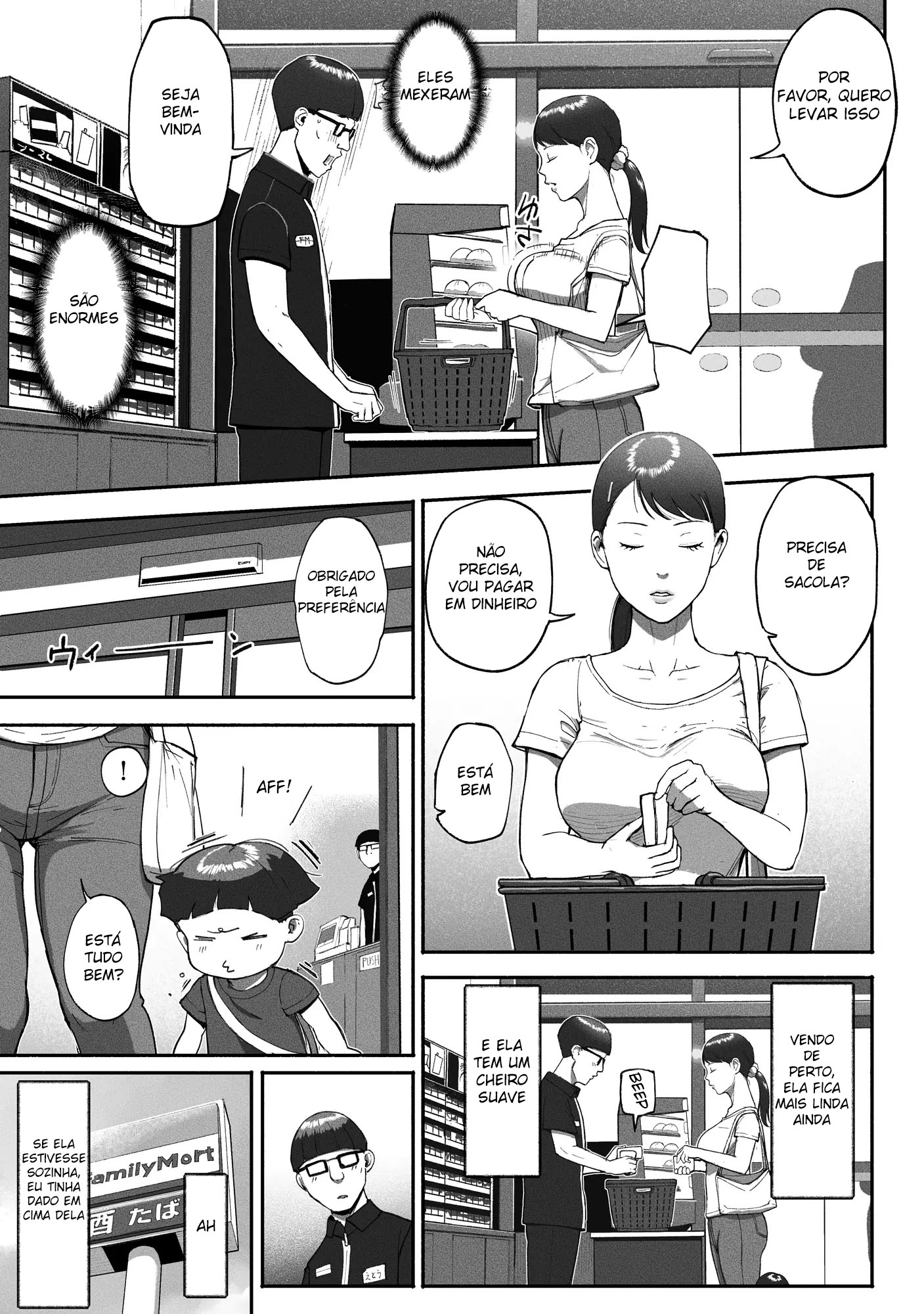 Mãe Solteira Fazendo Sexo Compensado 2 - Page 4