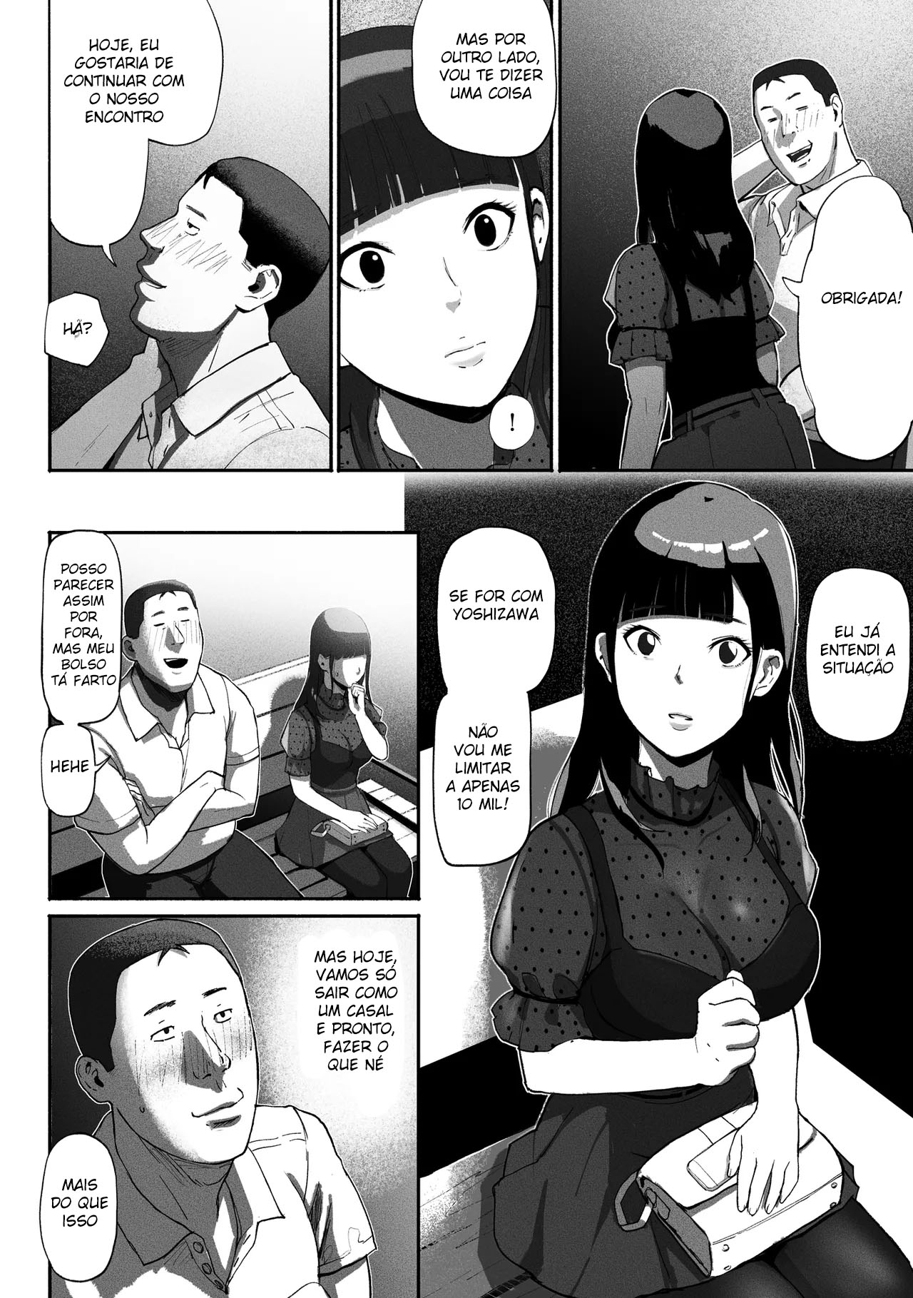 Mãe Solteira Fazendo Sexo Compensado ~ Acabei Encontrando A Novata do Trabalho No Aplicativo - Page 17