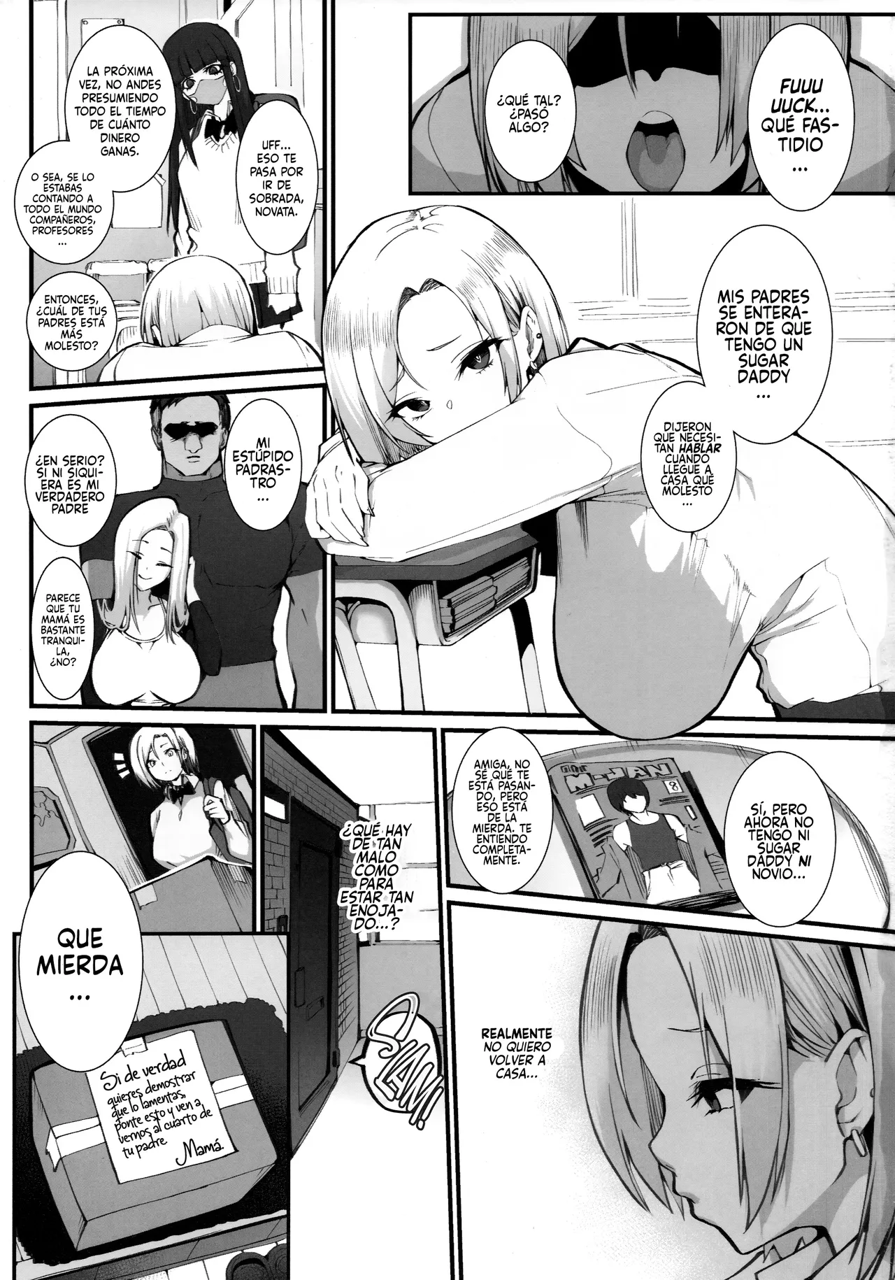 Gal Oyako No Egui Kasegikata | El Negocio Familiar de una Madre e Hija Gyaru - Page 2