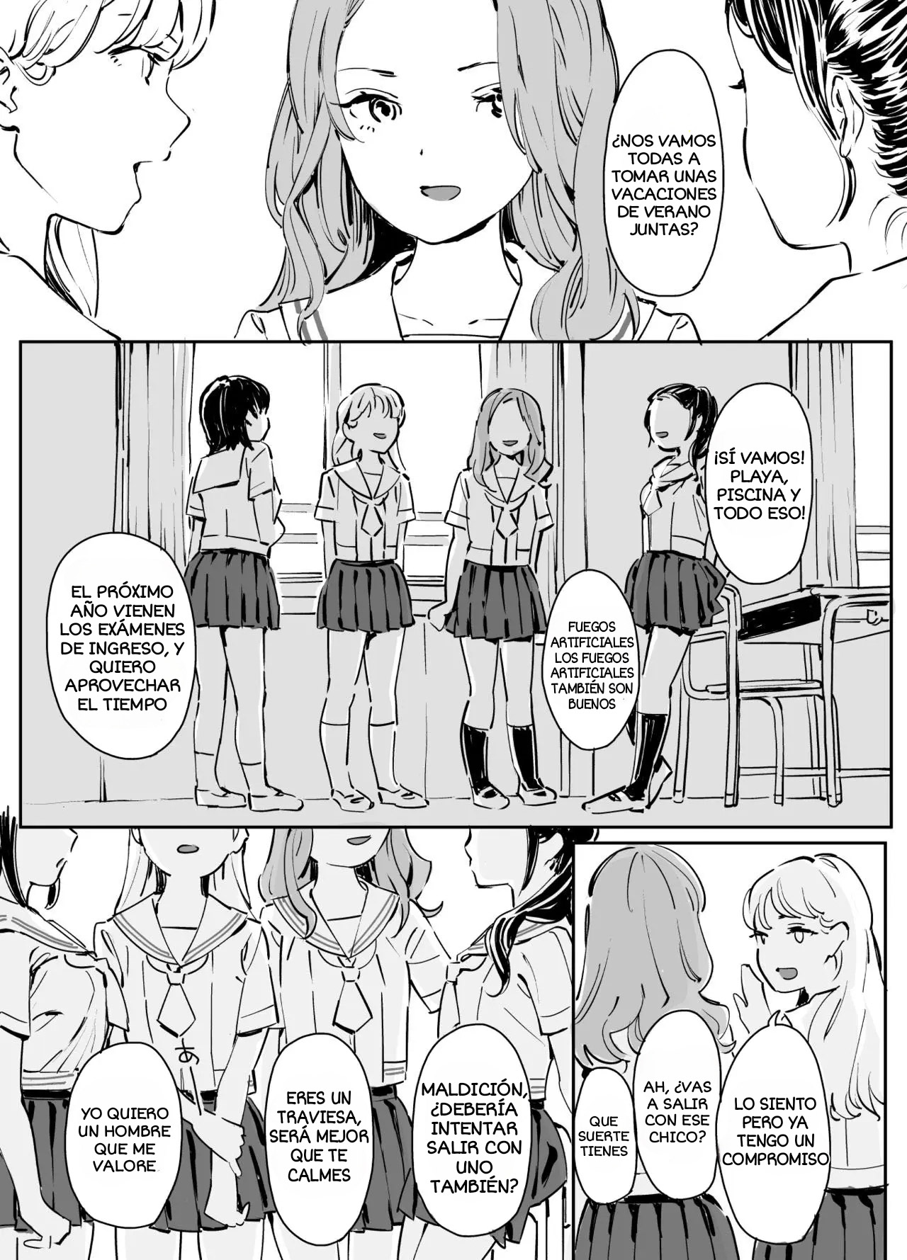 Kanojo no Binetsu to Boku no Hotobori | Su Fiebre y Mi Calor - Page 2