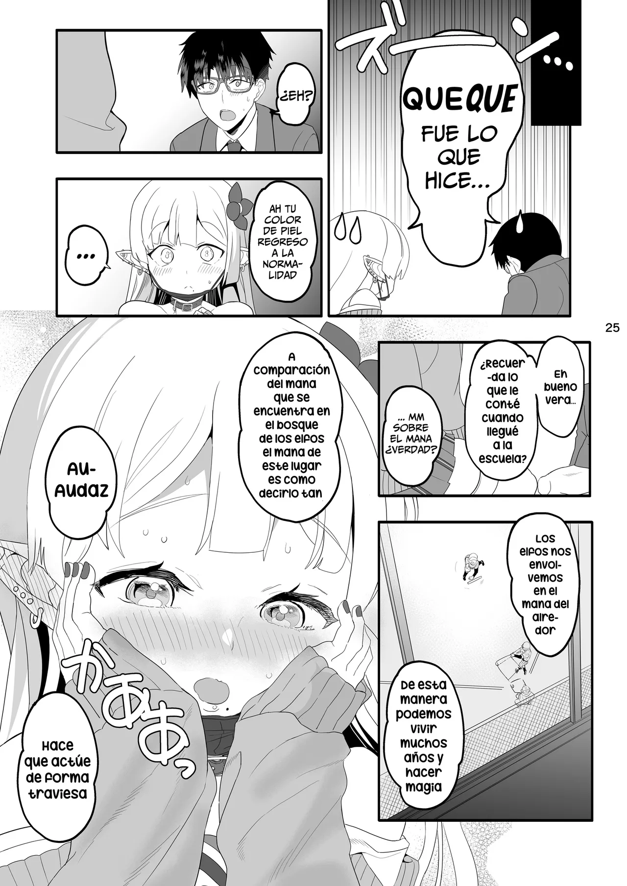 Kanzen ni Gal Ochi Shita Ryuugakusei Elf no Shidouhou - Page 25