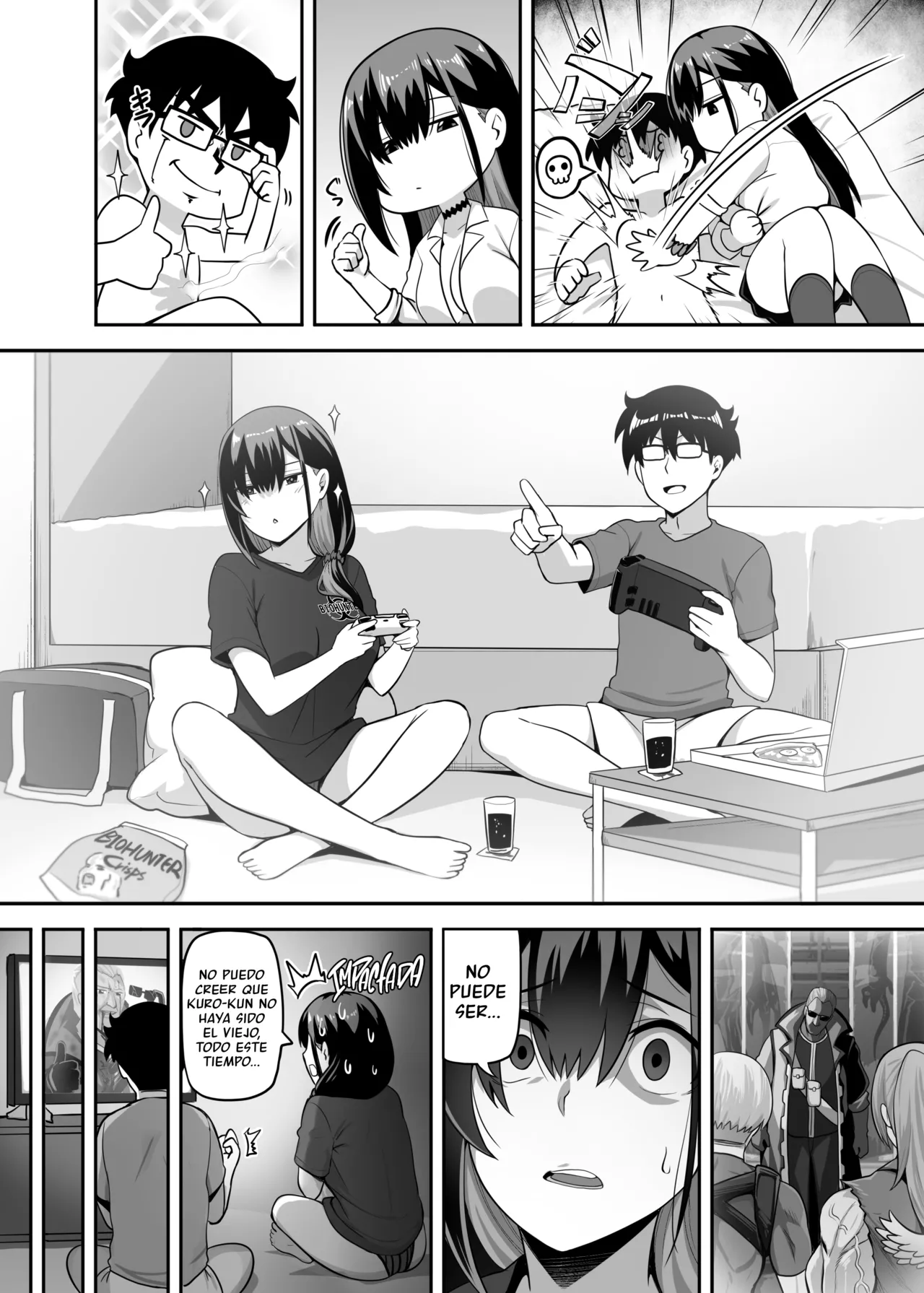 Class No Gal Ga Uchi Ni Kite, Issho Ni Hunting Action Yattemita Ken | El Día que la Gyaru de mi Clase, Vino a mí Casa a Jugar un Juego de Cacería - Page 29
