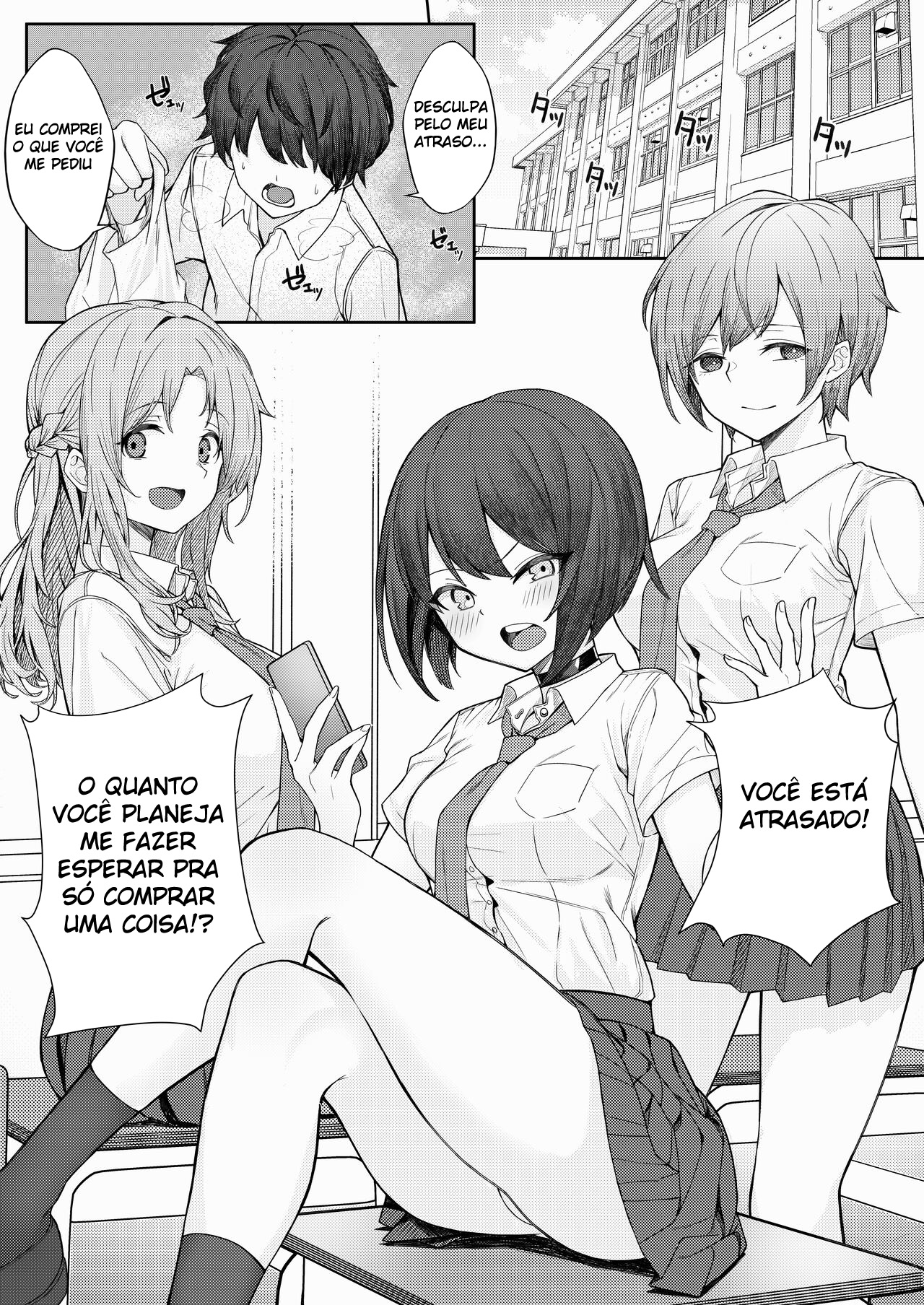 Minha Amiga de Infância Me Humilhou, Mas Eu Comi as Amigas Dela Sem Ela Saber - Page 3