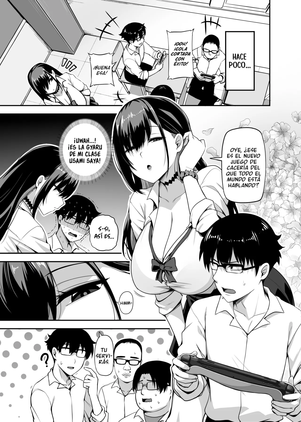 Class No Gal Ga Uchi Ni Kite, Issho Ni Hunting Action Yattemita Ken | El Día que la Gyaru de mi Clase, Vino a mí Casa a Jugar un Juego de Cacería - Page 4