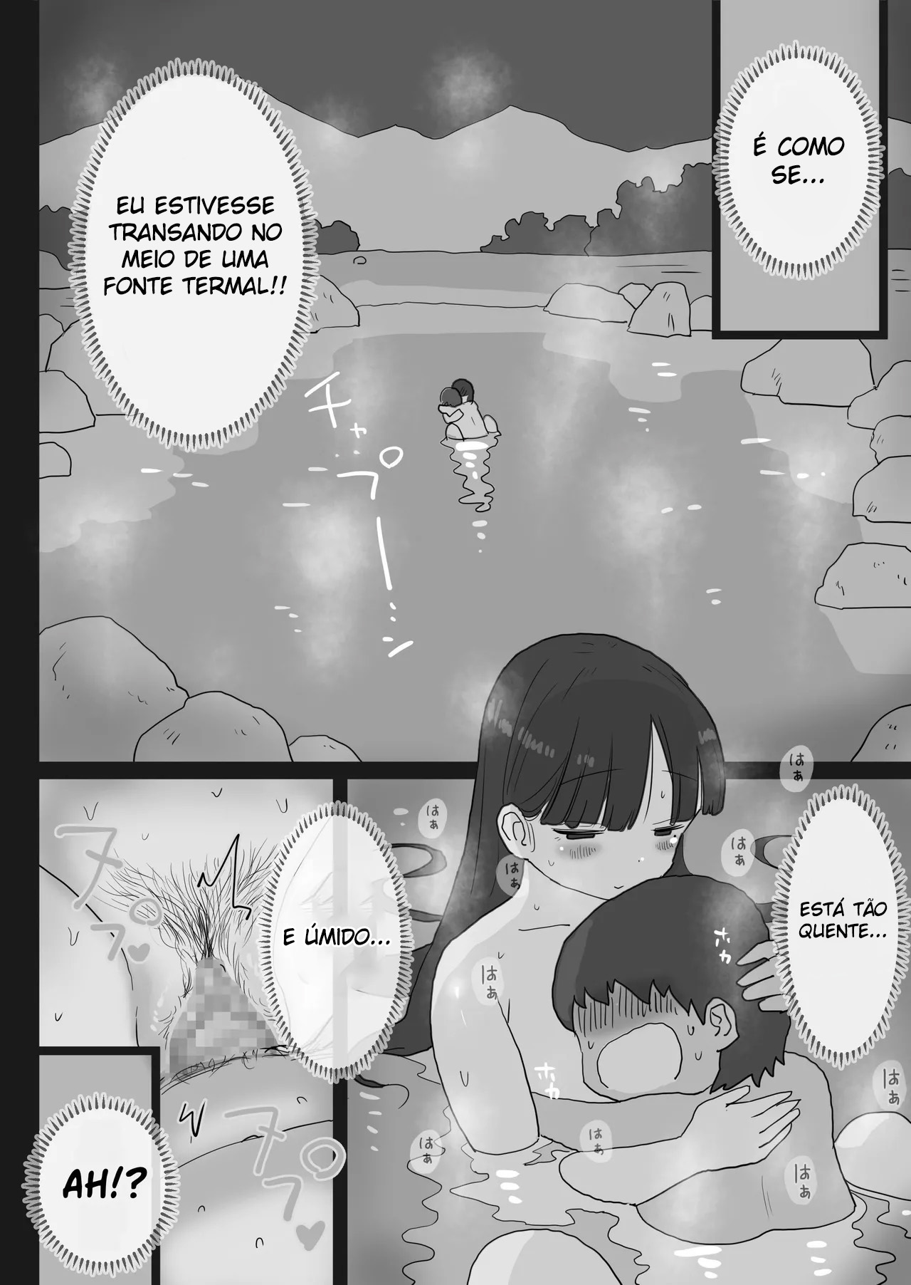 Minha Colega de Sala Kuroi Deixou Eu Gozar Nela Durante Uma Viagem Noturna de Ônibus - Page 40