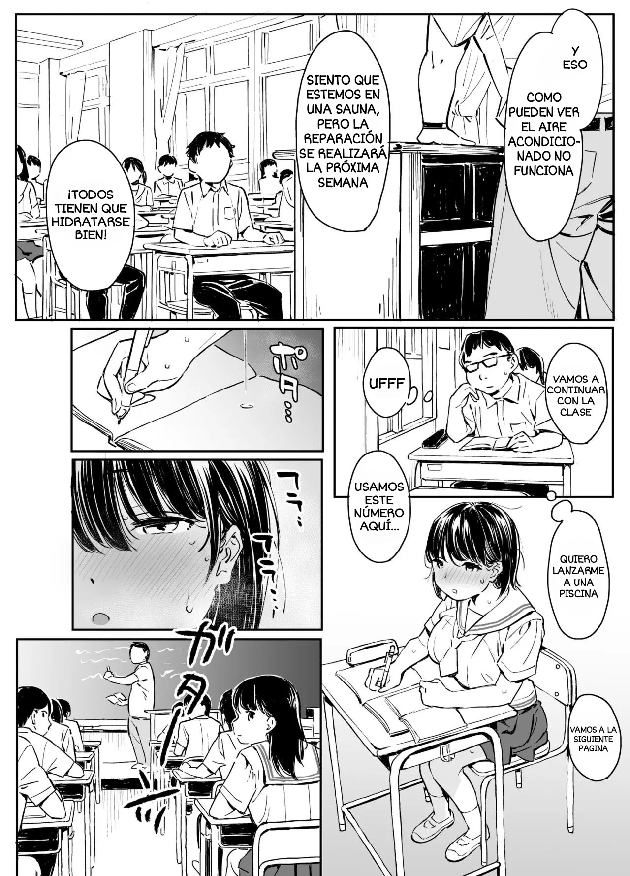 Kanojo no Binetsu to Boku no Hotobori | Su Fiebre y Mi Calor - Page 5
