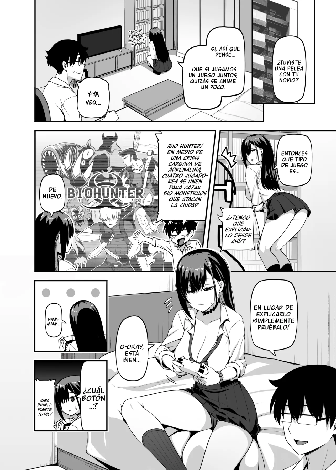 Class No Gal Ga Uchi Ni Kite, Issho Ni Hunting Action Yattemita Ken | El Día que la Gyaru de mi Clase, Vino a mí Casa a Jugar un Juego de Cacería - Page 5