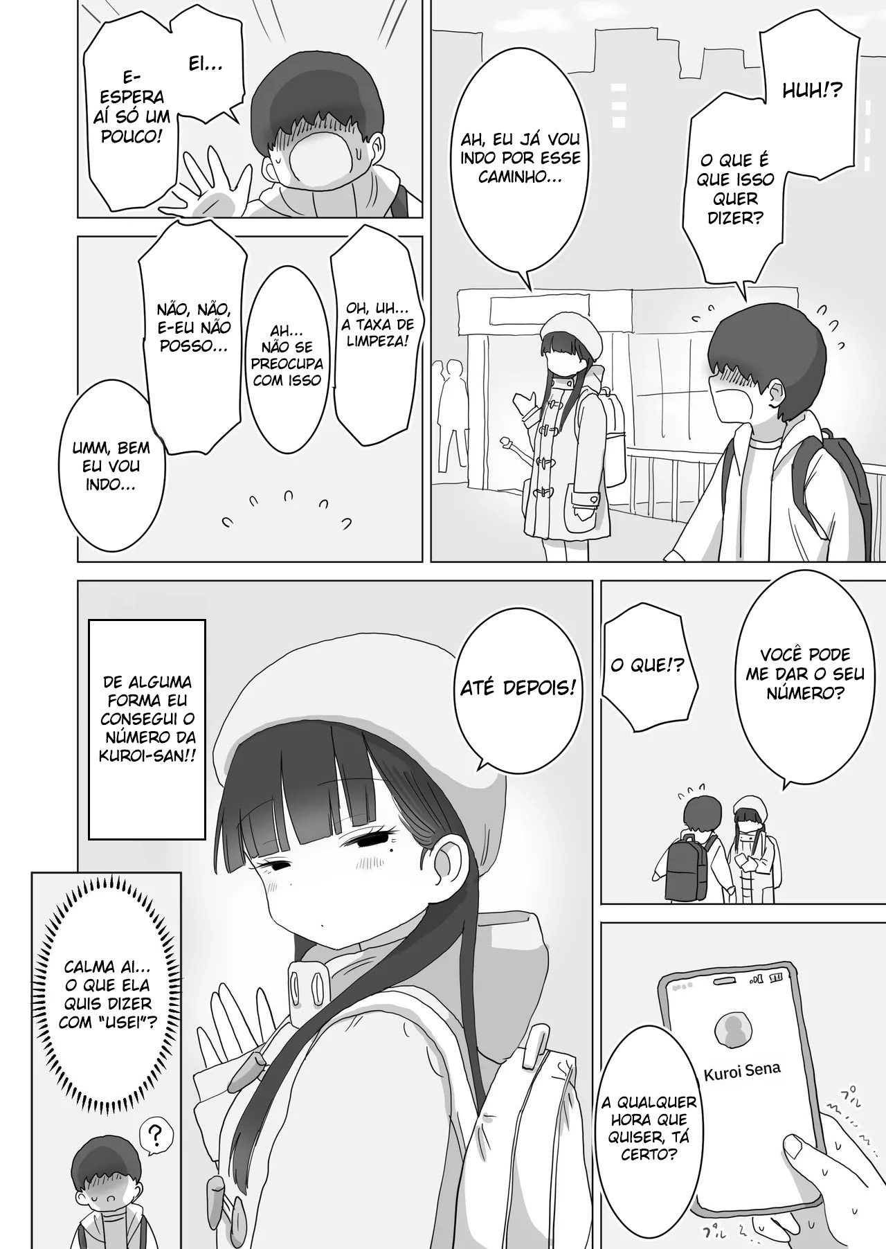 Minha Colega de Sala Kuroi Deixou Eu Gozar Nela Durante Uma Viagem Noturna de Ônibus - Page 50